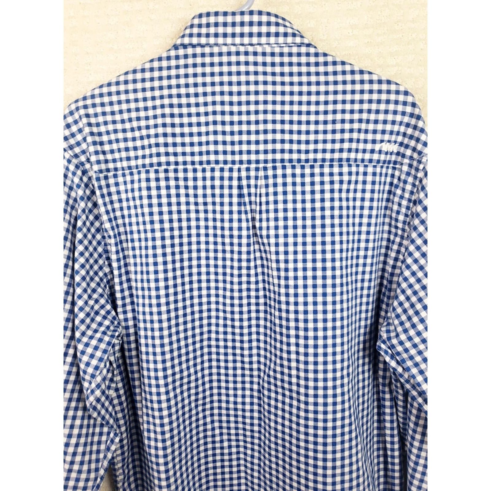 Mountain Khakis Mountain Khaki Button-Front Check Shirt Men XL Blue Long Sleeve Collared Size US XL / EU 56 / 4 - 6 Thumbnail