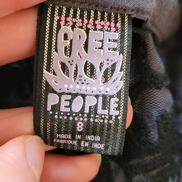 Free People Free People Gray Sequined Wrap Pleated Vest - Size 8 Size M / US 6-8 / IT 42-44 - 4 Thumbnail