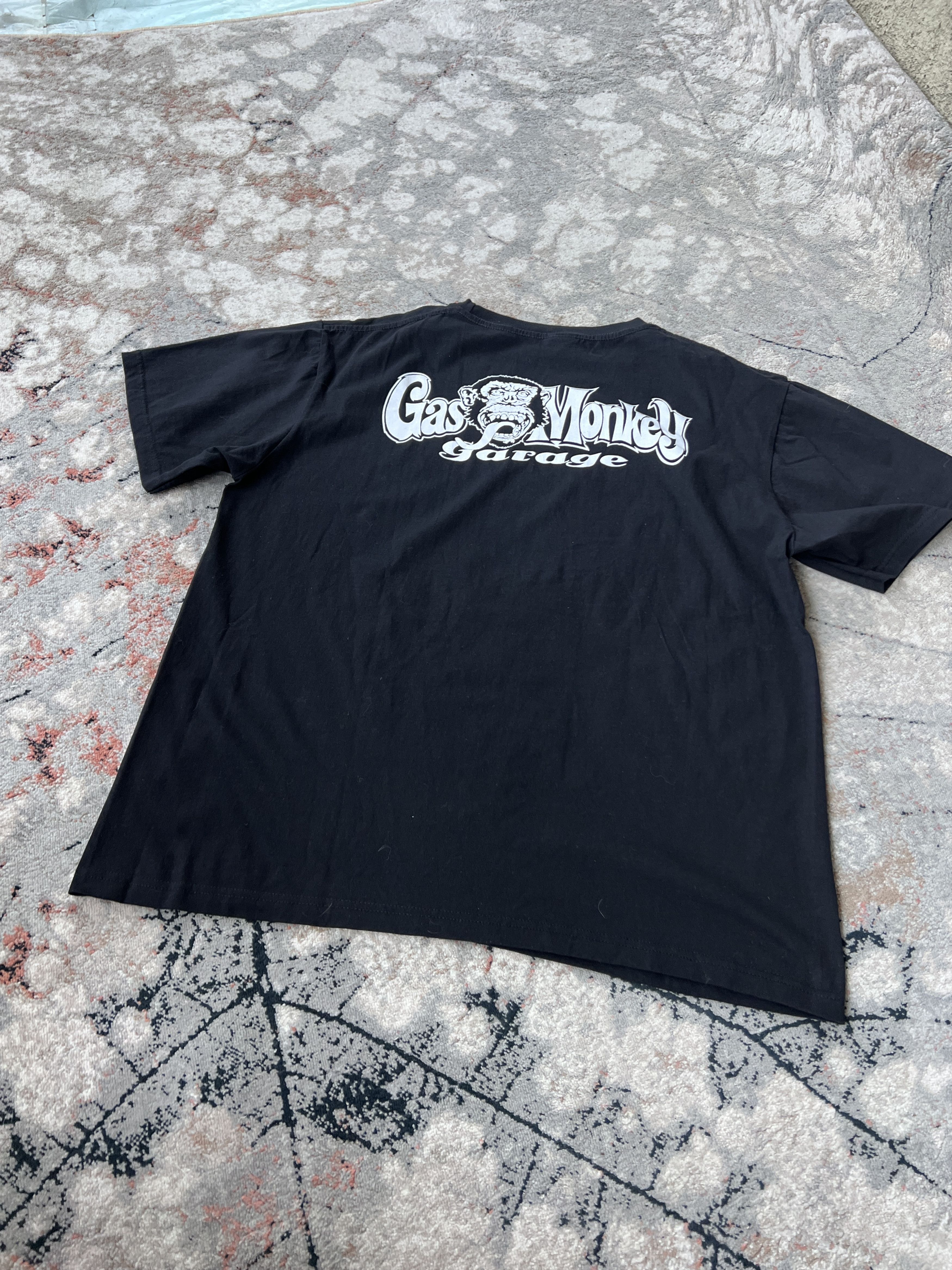 Vintage Gas Monkey Garage Dallas Texas Tee Size US XL / EU 56 / 4 - 4 Thumbnail
