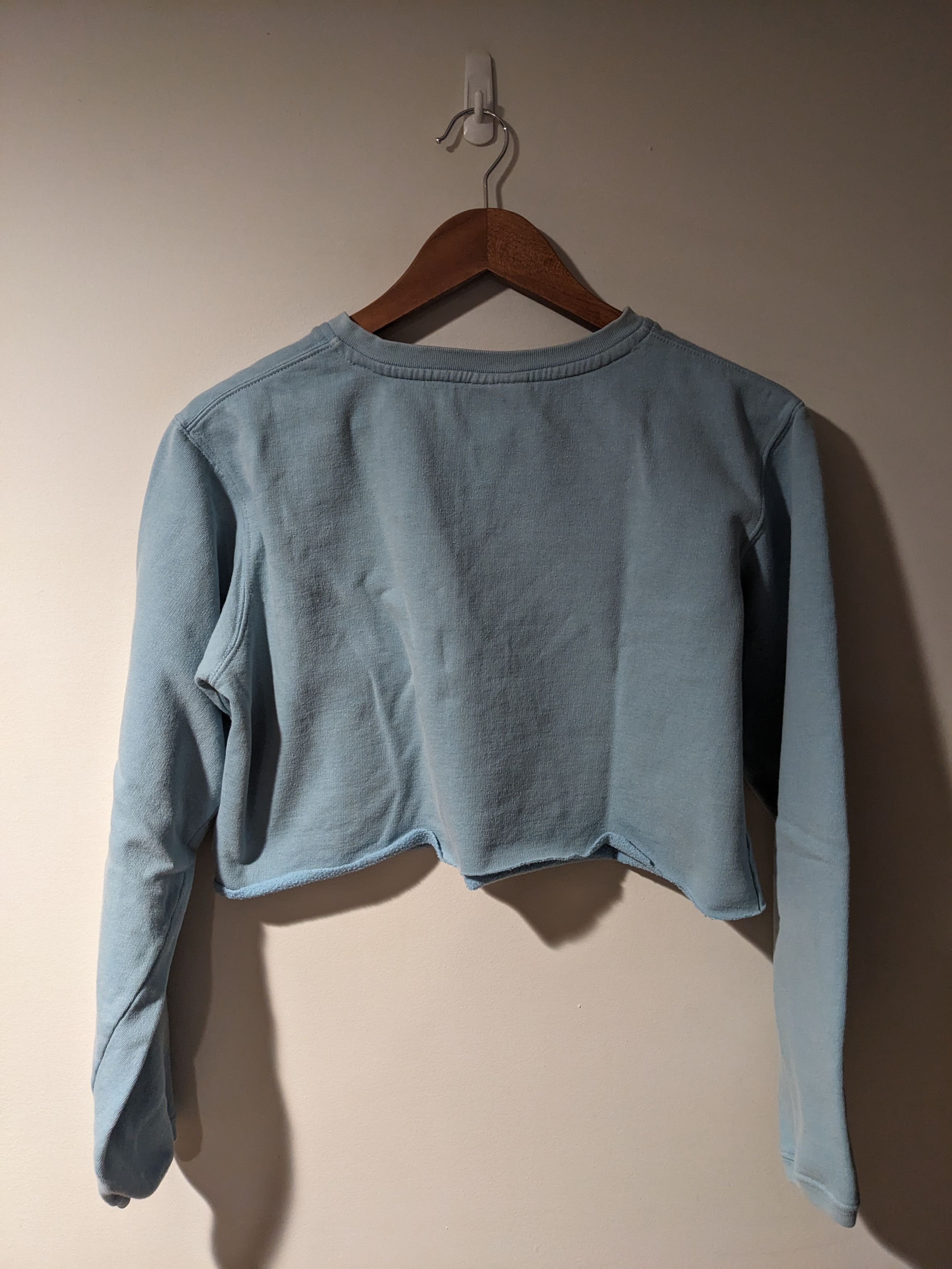 Nike × Vintage Vintage Y2K Nike Spell Out Logo Small Cropped Sweatshirt Size S / US 4 / IT 40 - 6 Thumbnail