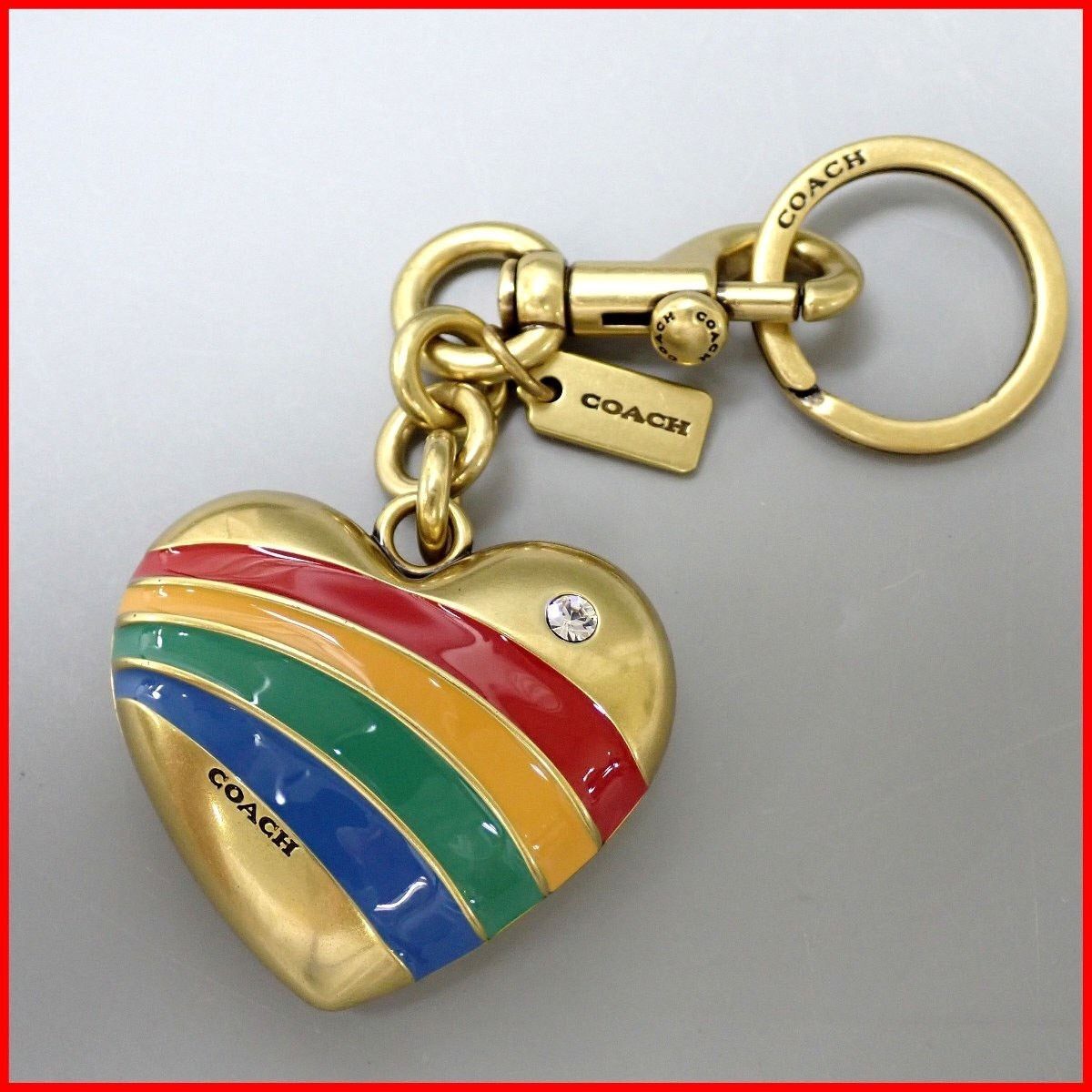Coach Vintage Coach Rainbow Headt Charm NWT Size ONE SIZE - 1 Thumbnail