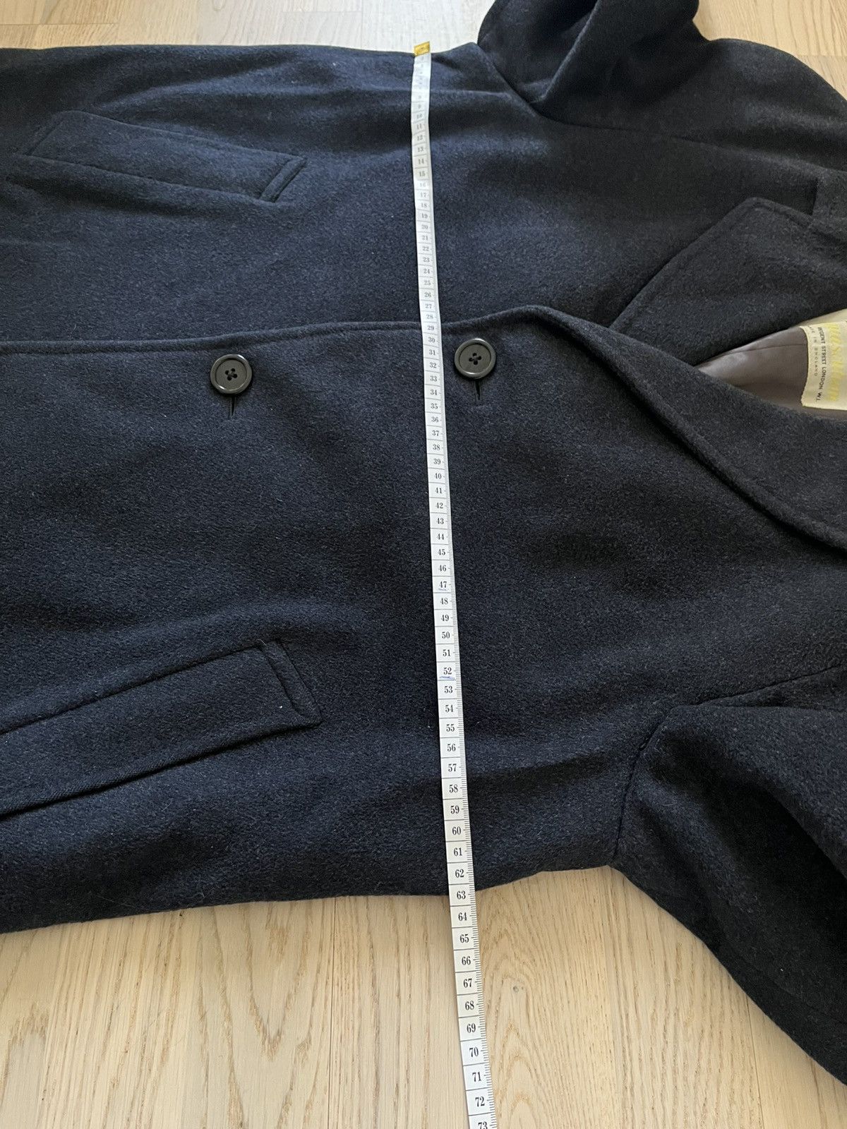 Aquascutum Luxury Men’s Coat Aquascutum – 100% Pure Lambswool Vintage Size US XL / EU 56 / 4 - 8 Thumbnail