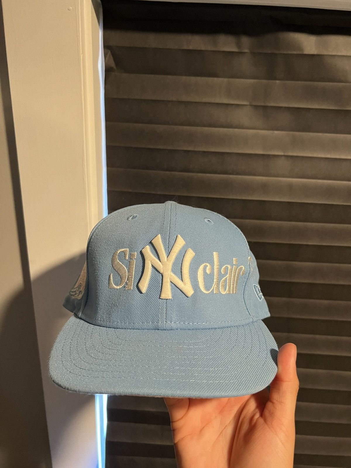 Sinclair Global Sinclair Global Fontaine Bleu Fitted Hat 7 5/8 Size ONE SIZE - 2 Thumbnail