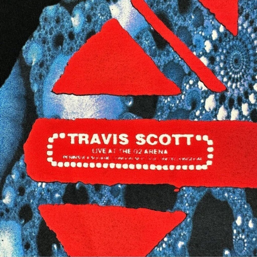 Travis Scott Travis Scott Men's Sz Large 100% Cotton O2 Union Jack Black Size US L / EU 52-54 / 3 - 4 Thumbnail