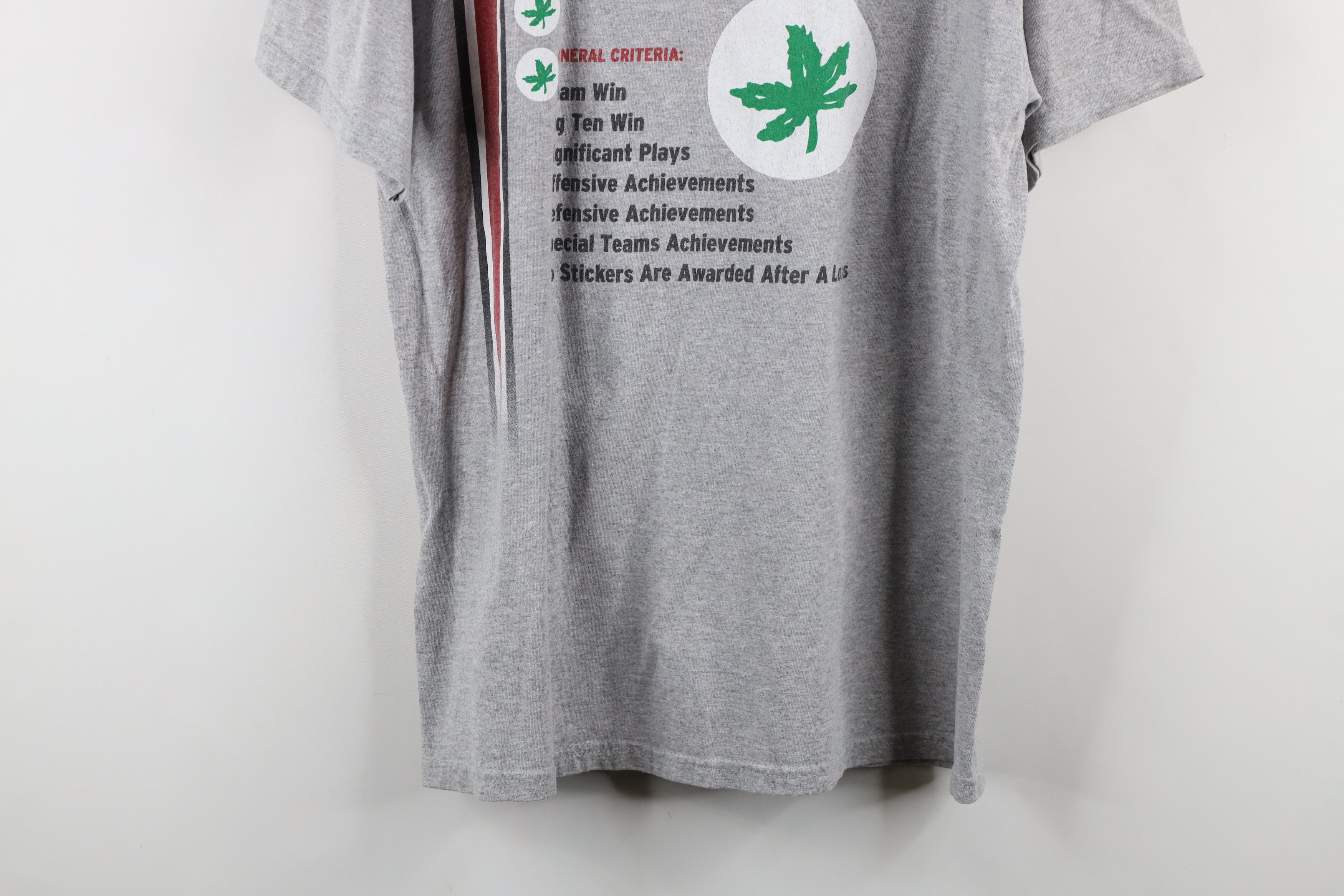 Vintage Vintage Spell Out Ohio State University Short Sleeve T-Shirt Size US L / EU 52-54 / 3 - 13 Thumbnail