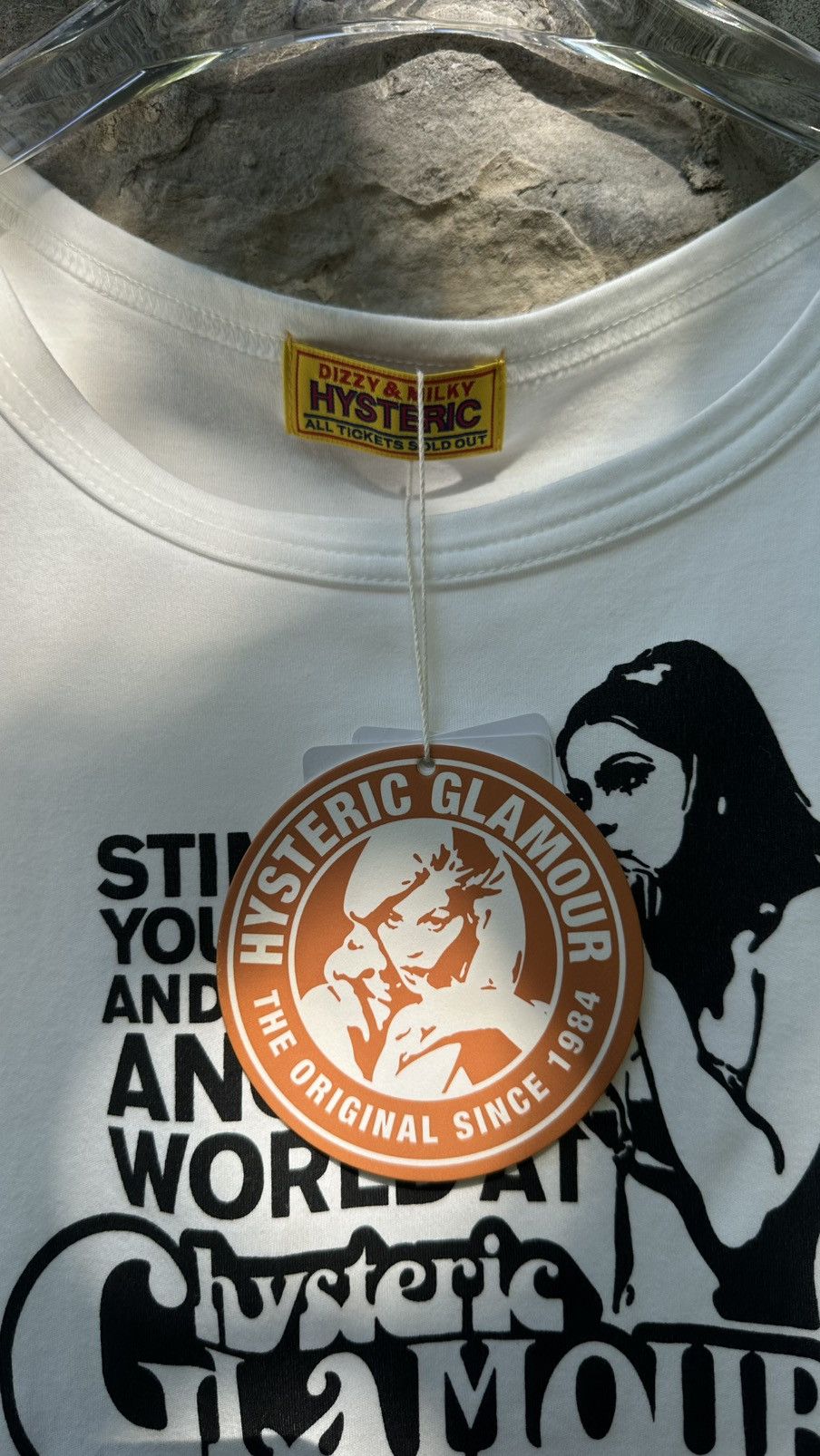 Hysteric Glamour Hysteric Glamour Crop Tee Size ONE SIZE - 4 Thumbnail