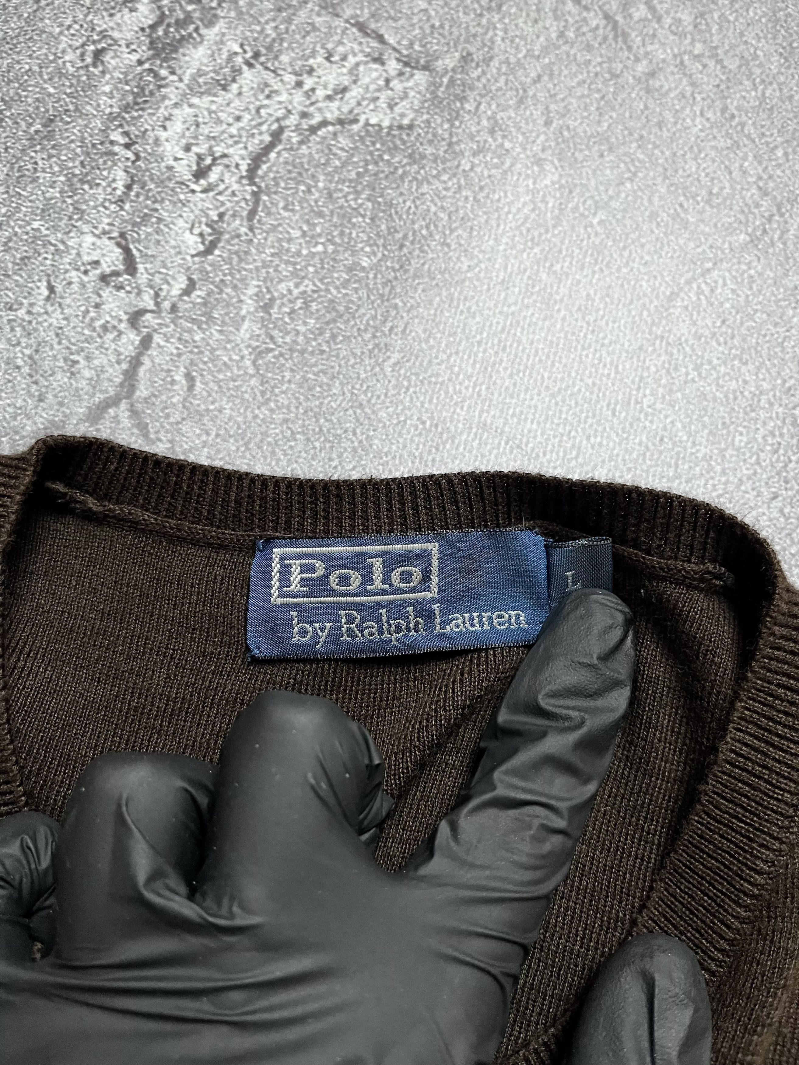 Polo Ralph Lauren Vintage Long Sleeve Polo Ralph Lauren Big Pony Mens L Size US L / EU 52-54 / 3 - 5 Thumbnail