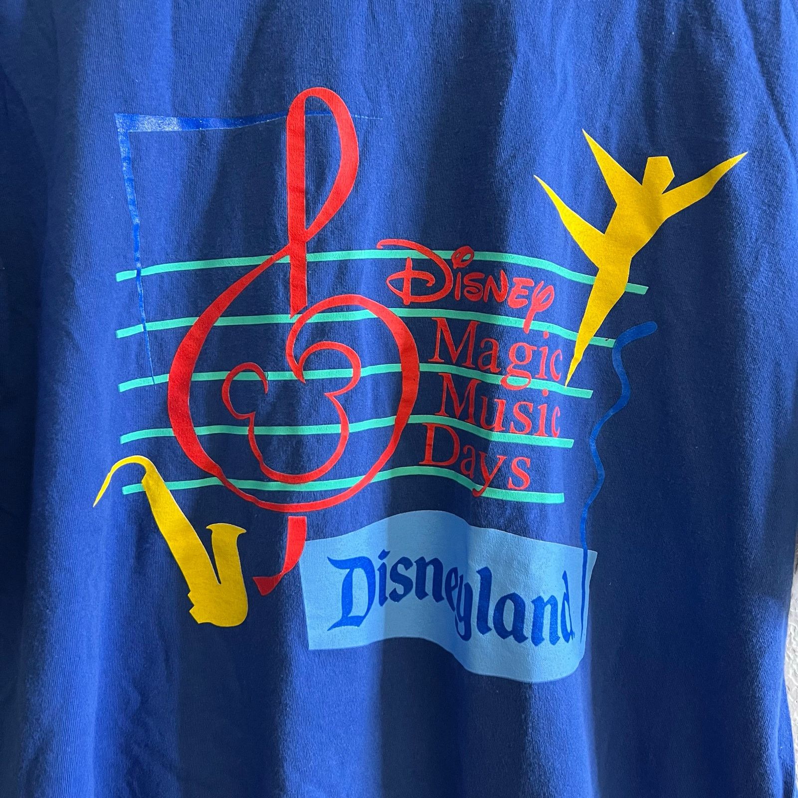 Disney Vintage 90s Disneyland Magic Music Days Adult XL Shirt USA Size US XL / EU 56 / 4 - 2 Thumbnail