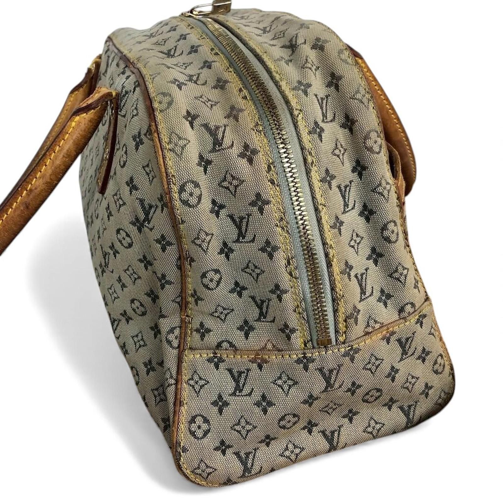 Louis Vuitton Louis Vuitton - Monogram Canvas Handbag Leather Trim Size ONE SIZE - 3 Thumbnail
