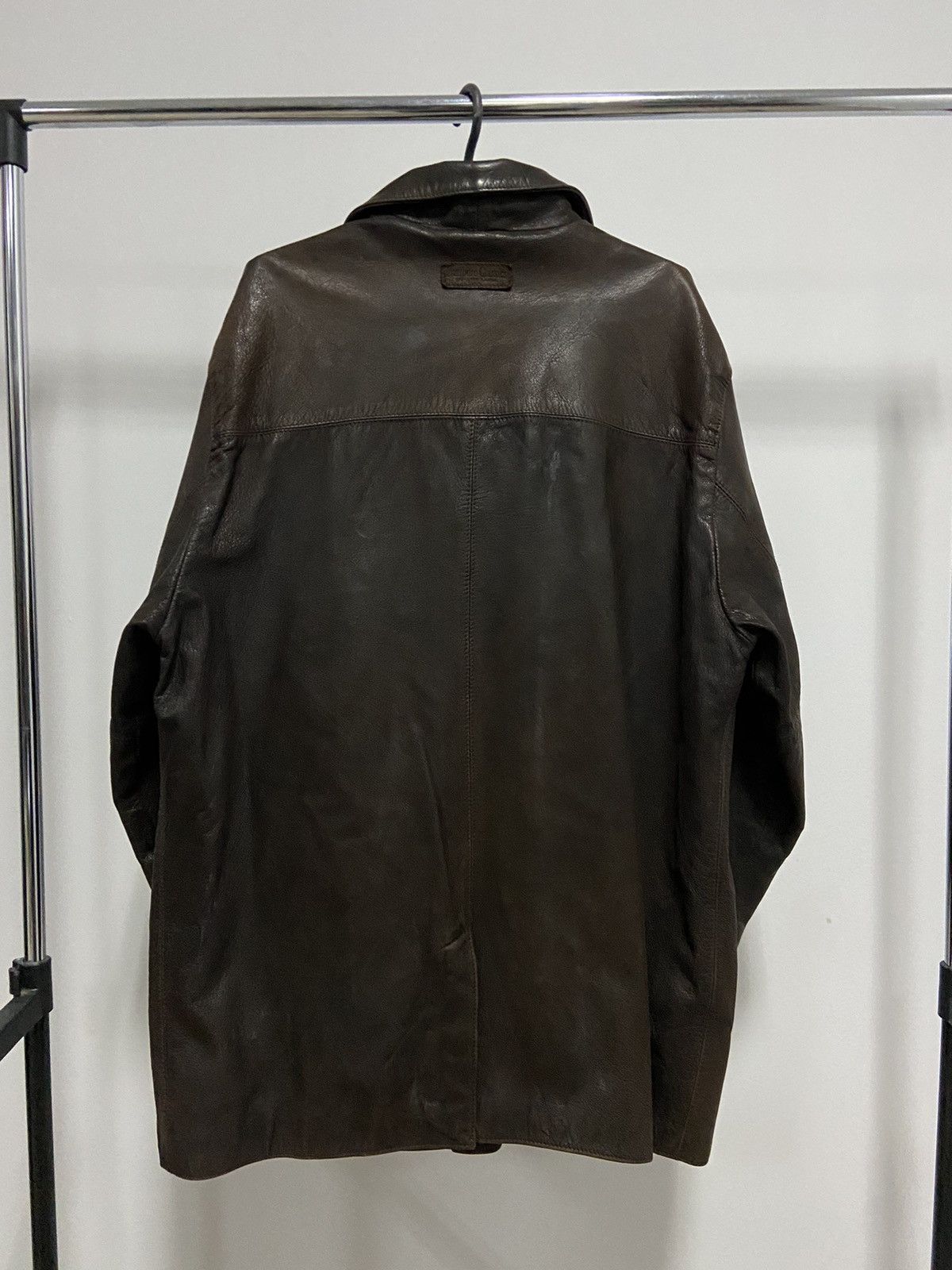 Marlboro × Marlboro Classics × Vintage Marlboro classics leather jacket coat vintage brown Size US XL / EU 56 / 4 - 3 Thumbnail