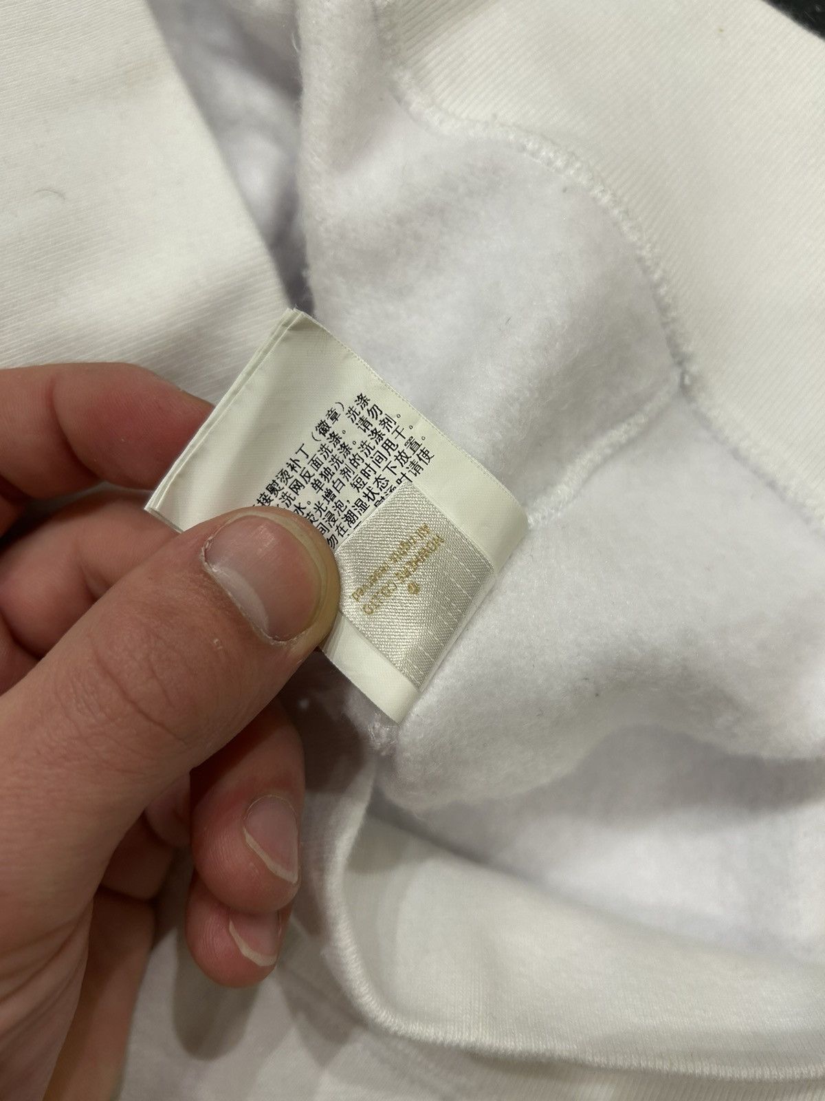 Bape Bape Appliqué Full Zip Hoodie - White Size US XL / EU 56 / 4 - 8 Thumbnail