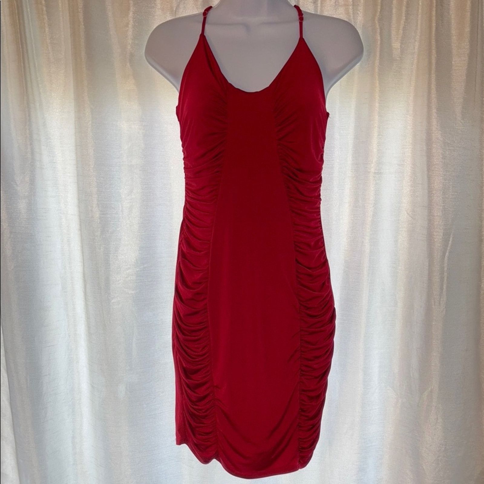 The Unbranded Brand Charlotte Russe Little Red Dress - Size Medium Size M / US 6-8 / IT 42-44 - 1 Thumbnail