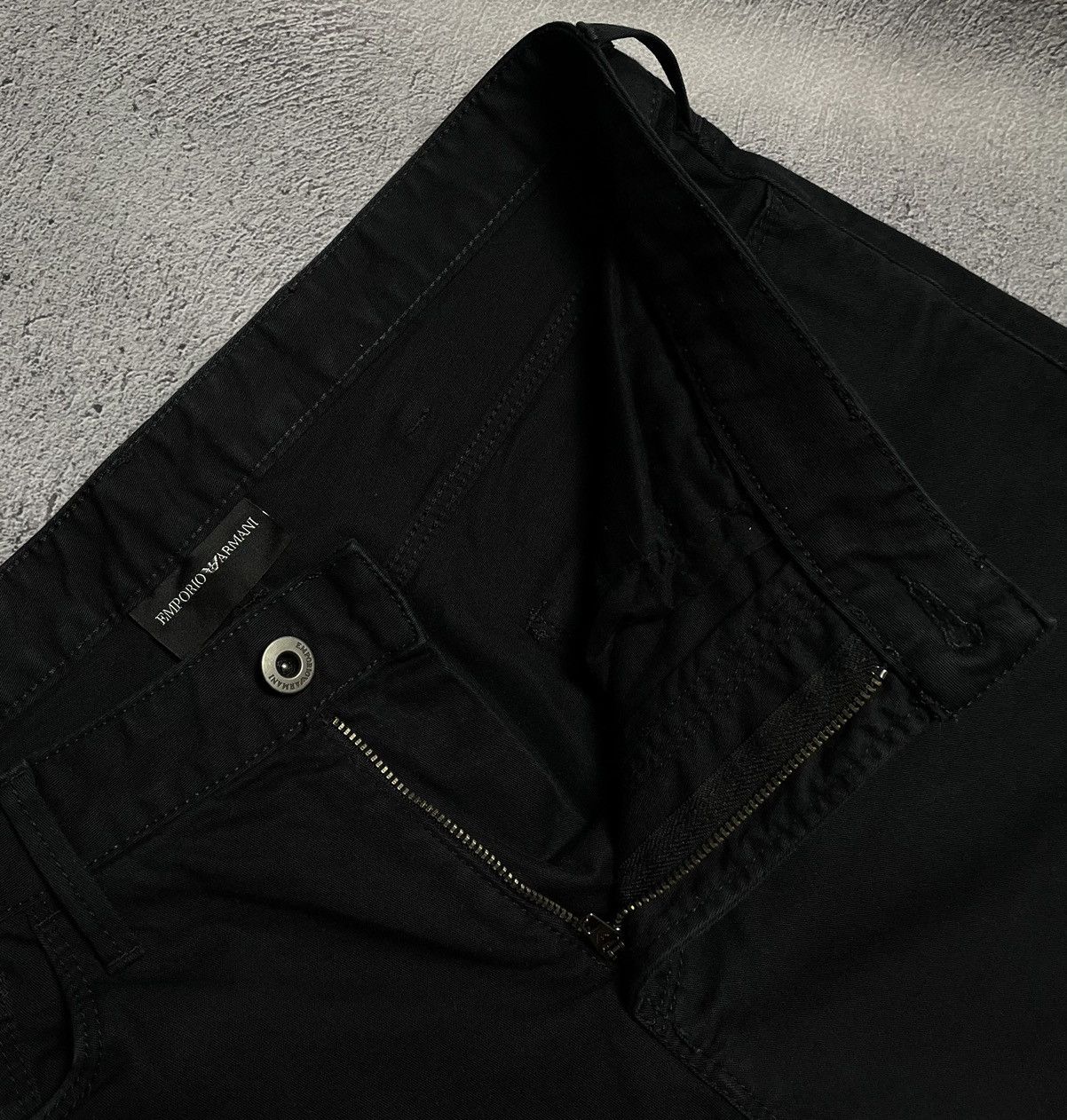 Armani × Emporio Armani × Jean Emporio Armani Jeans Black Men’s Size US 32 / EU 48 - 6 Thumbnail