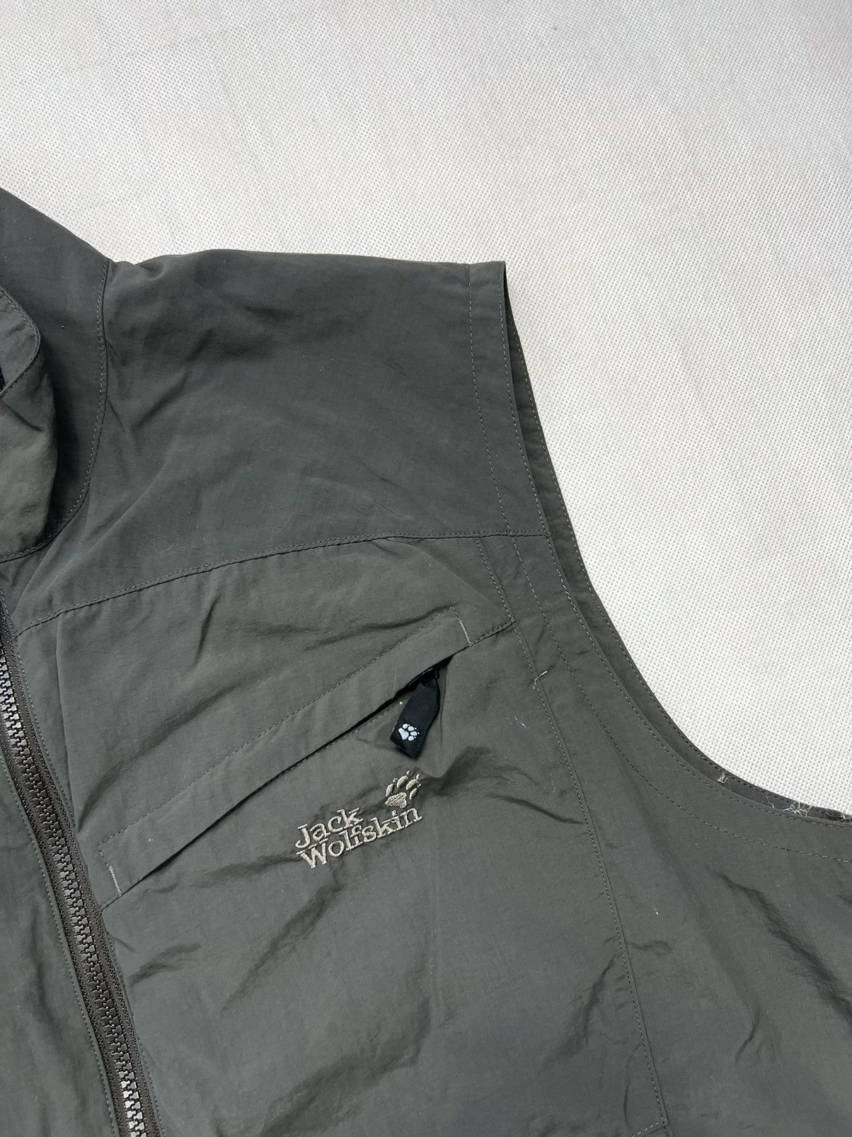 Jack Wolfskin Vest Jacket Jack Wolfskin Logo Size US XL / EU 56 / 4 - 2 Thumbnail