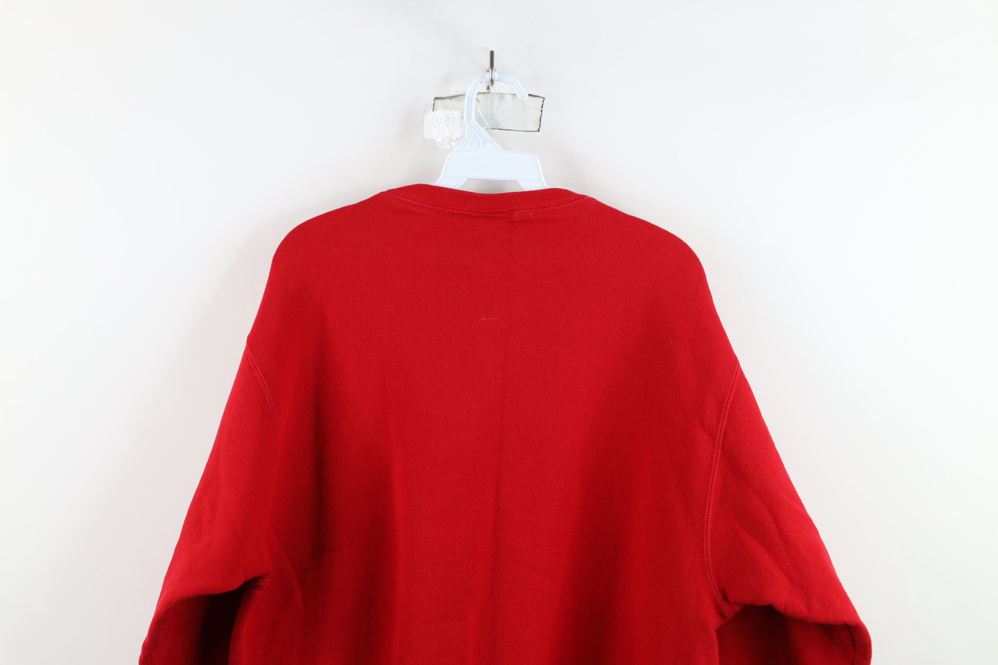 Vintage Vintage 90s Streetwear Blank Heavyweight Crewneck Sweatshirt Size US L / EU 52-54 / 3 - 12 Thumbnail