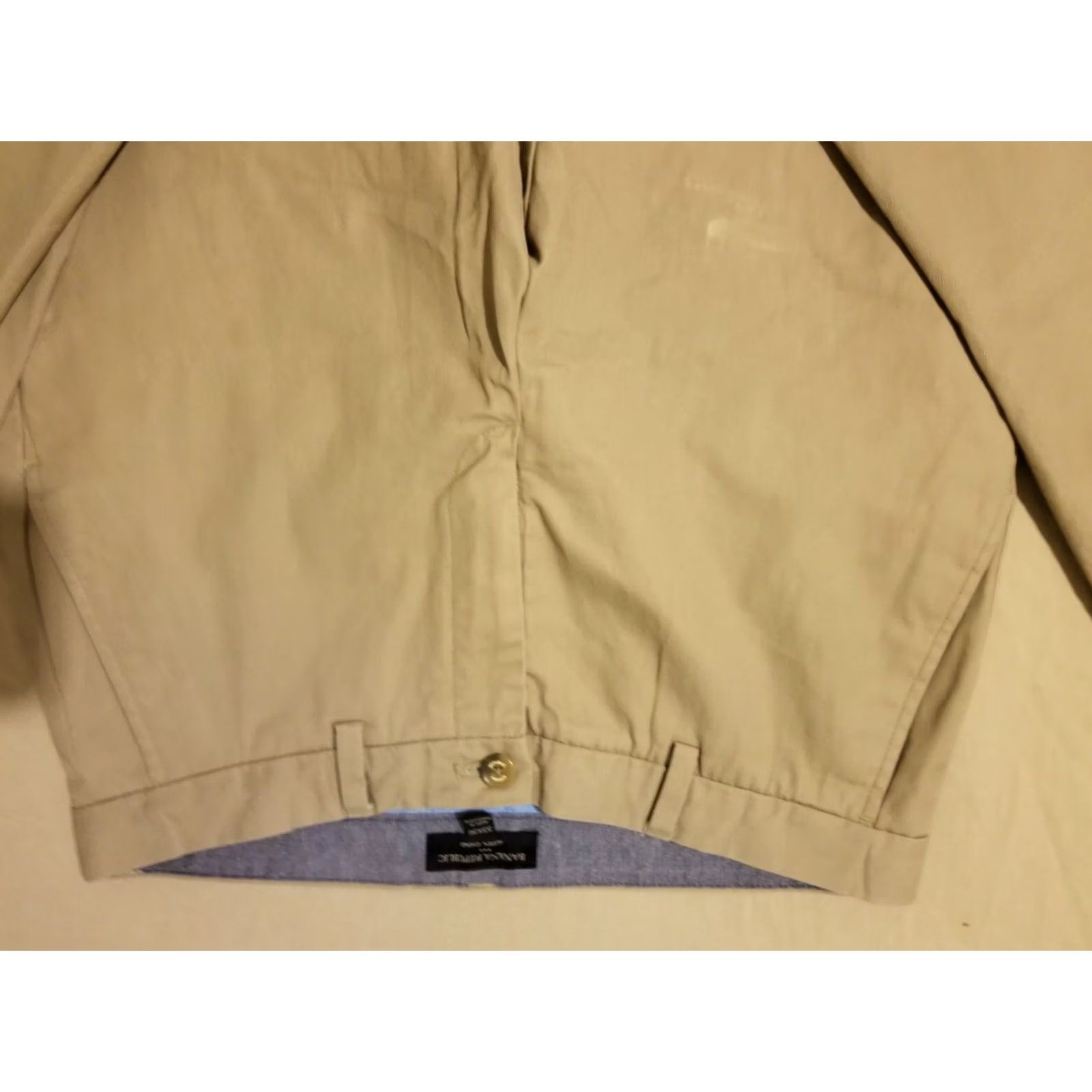 Banana Republic Banana Republic Chino Dress Pants Trouser Slack Khaki Cotton 33x30 34x30 Mens Size US 33 - 5 Thumbnail