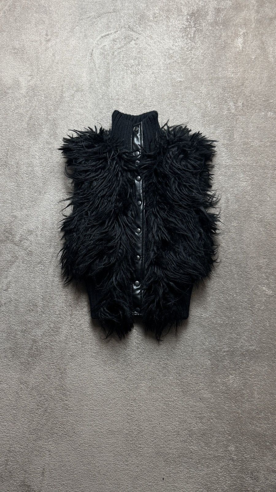 Le Grande Bleu (L.G.B.) Afghan Penny Lane Faux Fur Vintage Jacket cdg junya watanabe Size US S / EU 44-46 / 1 - 1 Thumbnail