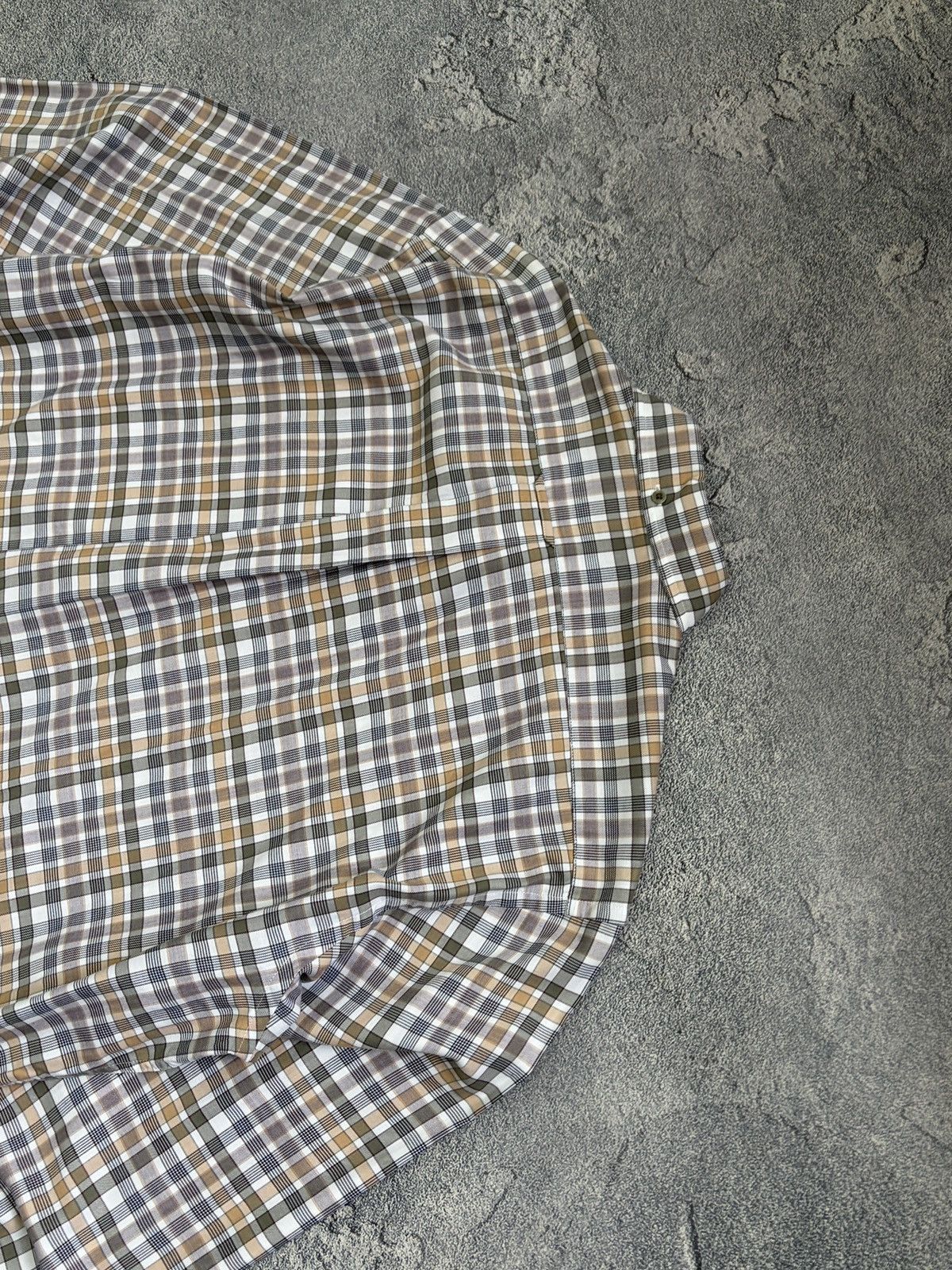 Faconnable Façonnable Plaid Cotton Button Down Shirt Large Size US L / EU 52-54 / 3 - 14 Thumbnail