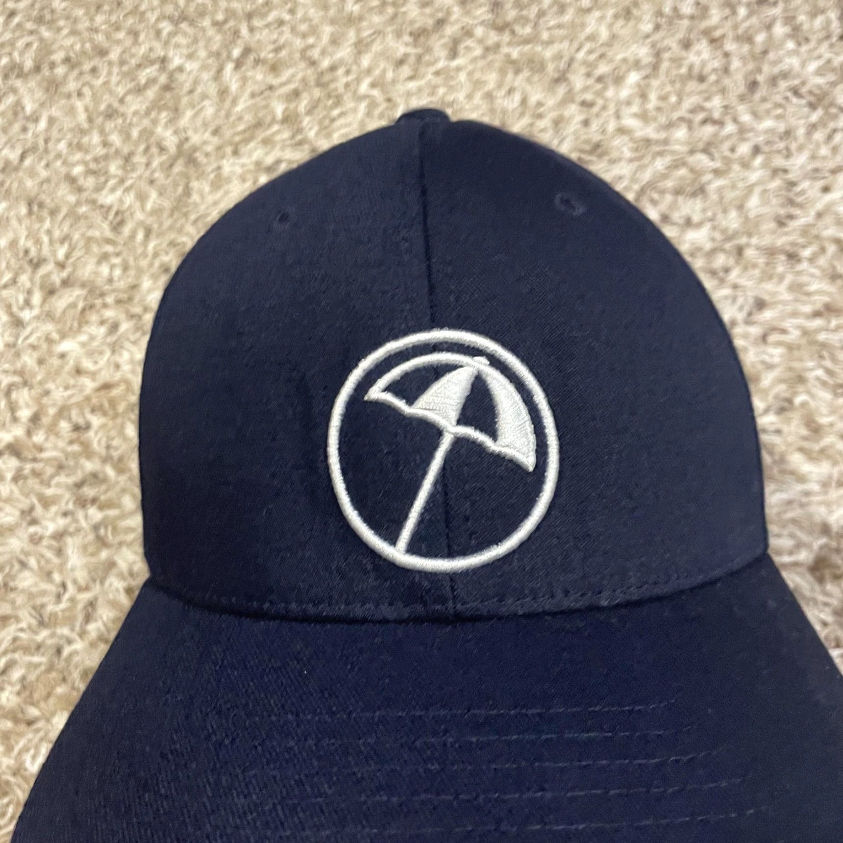 Puma Puma Arnold Palmer Umbrella Golf Hat Snap Back Flexfit One Size Navy Blue Cap Size ONE SIZE - 3 Thumbnail