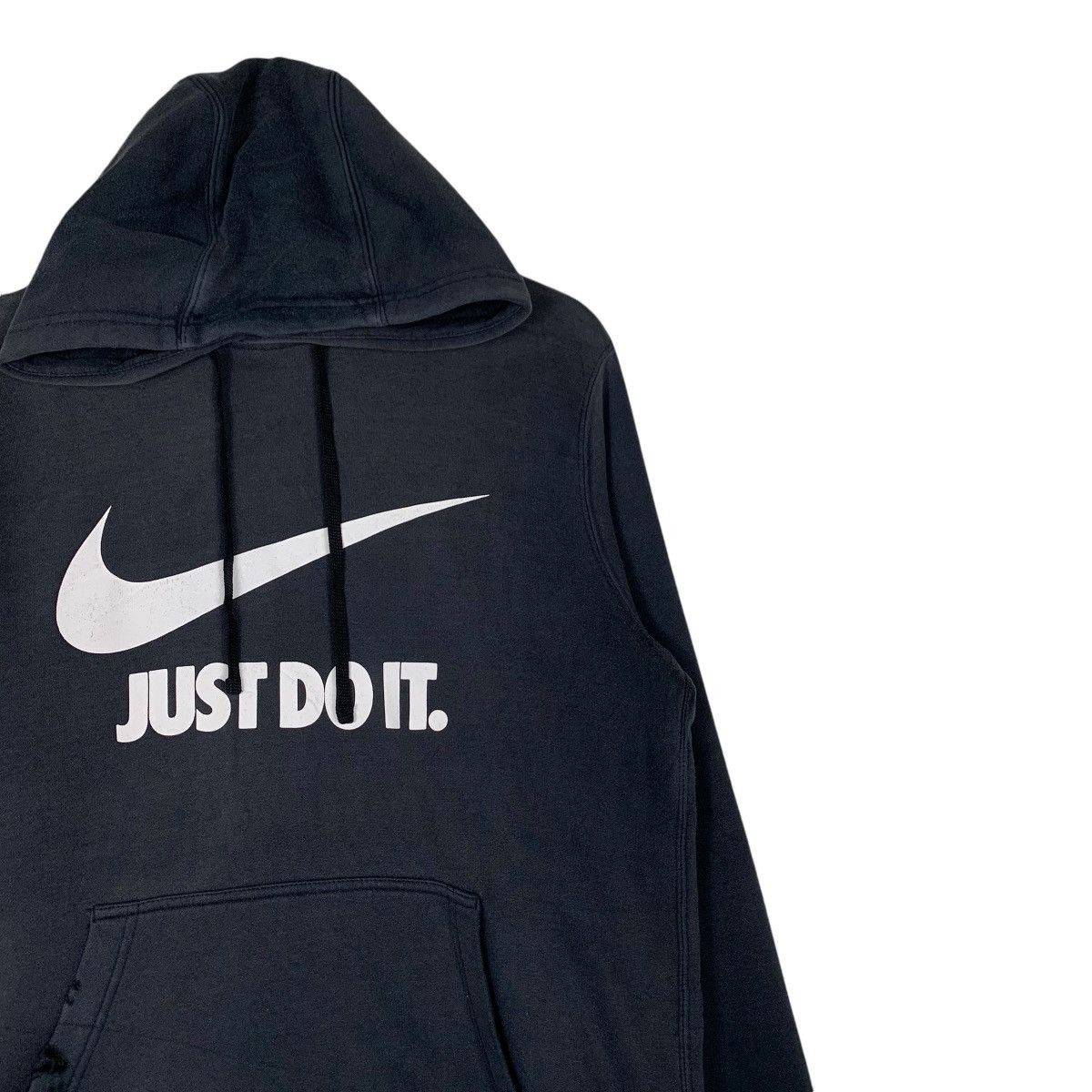 Nike NIKE Big Swoosh Logo Just Do It Pullover Hoodies #1334-C60 Size US M / EU 48-50 / 2 - 4 Thumbnail