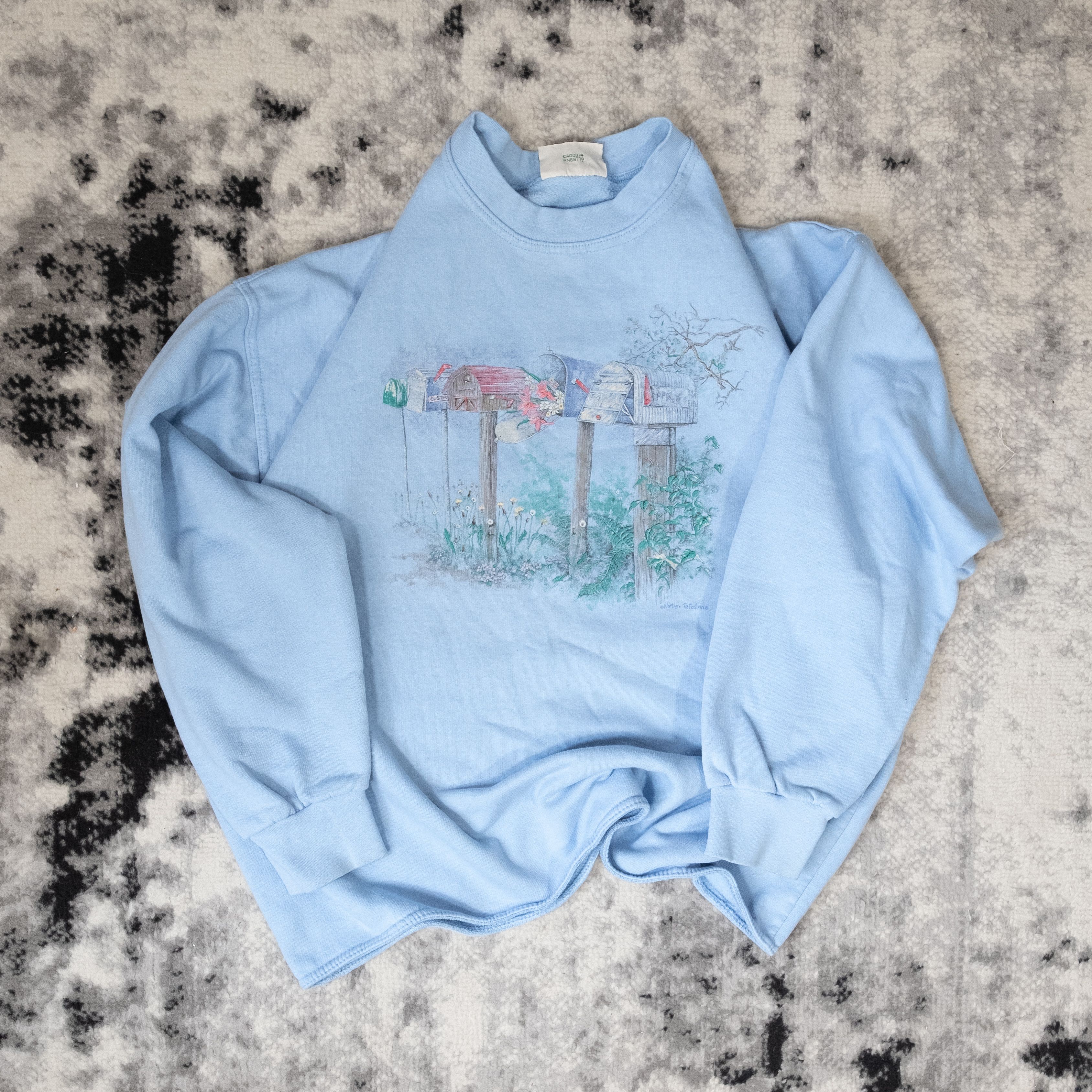Northern Reflections × Vintage Vintage Northern Reflections Mailboxes Sweatshirt Size US L / EU 52-54 / 3 - 1 Thumbnail