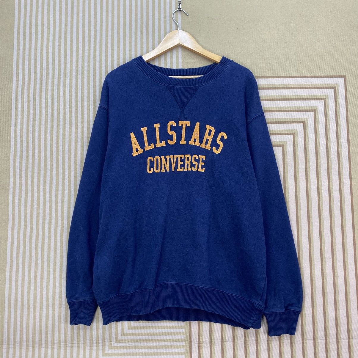 Converse 🫶Vintage Converse Spellout Sweatshirt Size US L / EU 52-54 / 3 - 1 Thumbnail