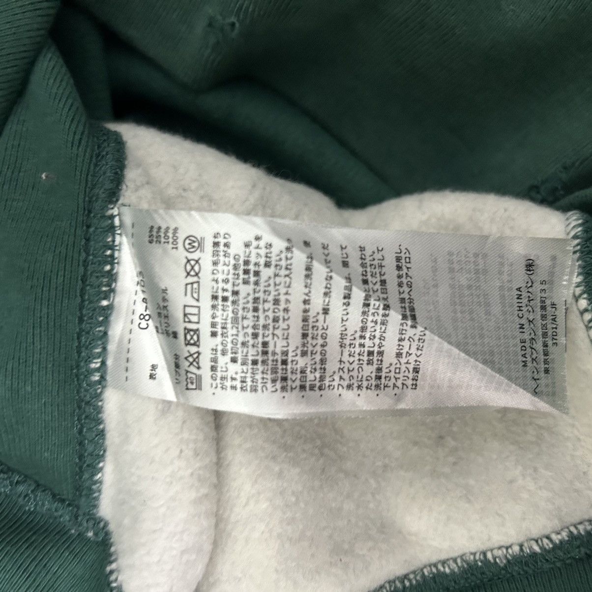 Champion Vintage Champion Two Colour Green/Grey Distressed Hoodie Size US M / EU 48-50 / 2 - 14 Thumbnail
