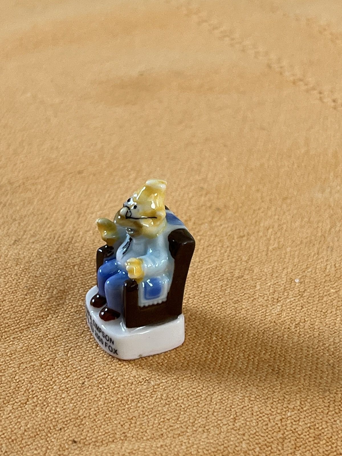 The Simpsons × Vintage Abraham Simpson (Grampa) bean pancake Size ONE SIZE - 3 Thumbnail