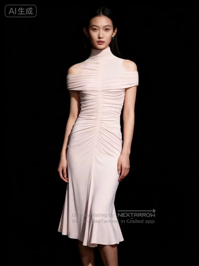 Alaia Alaia Draped Dress Size XS / US 0-2 / IT 36-38 - 1 Thumbnail