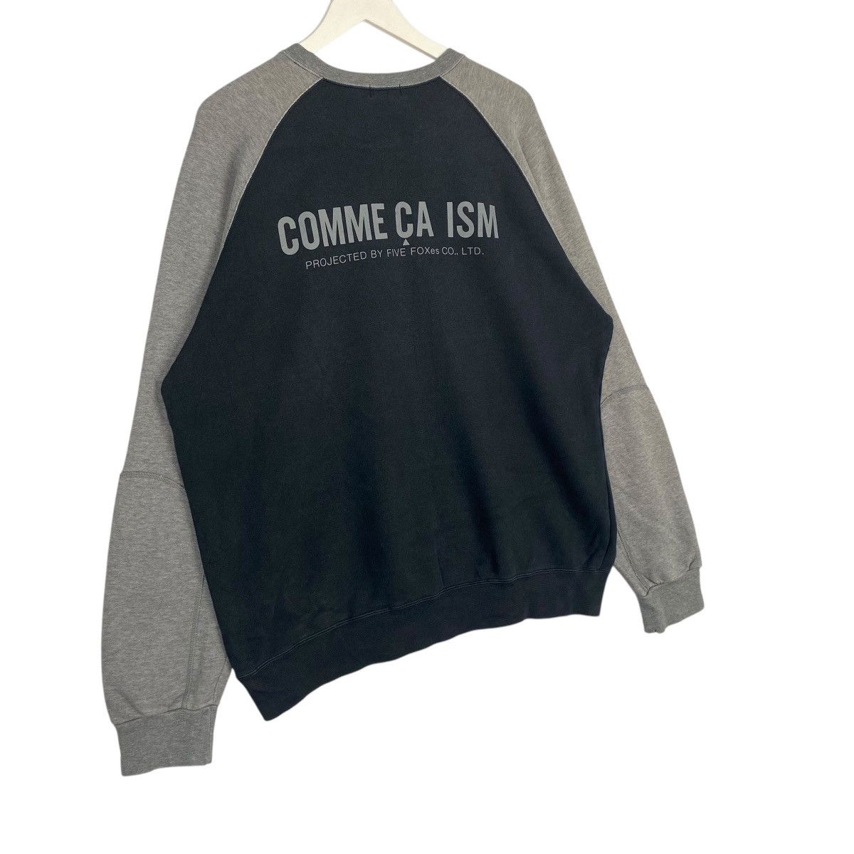 Vintage Vintage Comme Ca Ism Small Logo Embroidered Crewneck Black Size US L / EU 52-54 / 3 - 7 Thumbnail