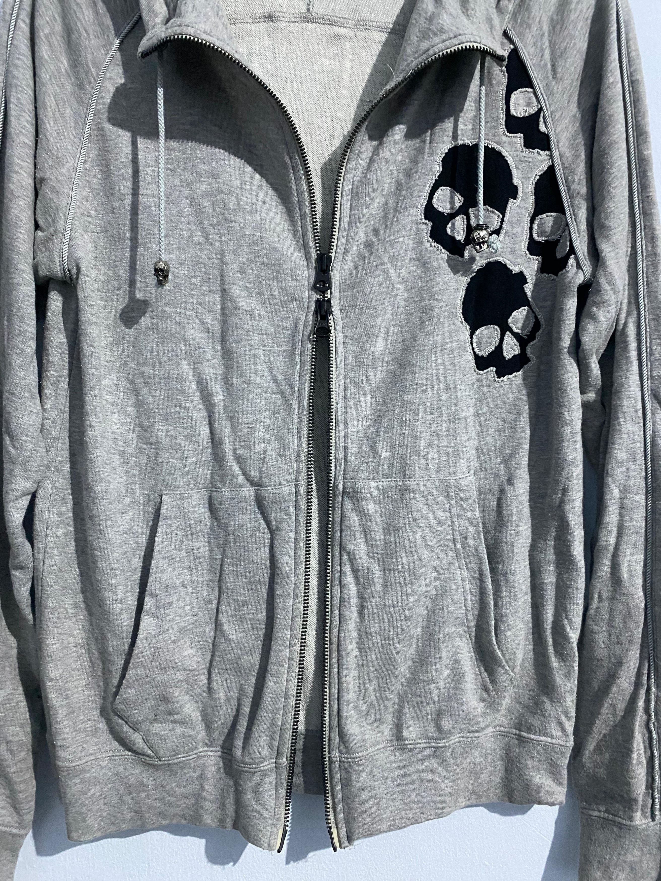 Japanese Brand Japanese Stud muffin Skull zipp hoodie Size US M / EU 48-50 / 2 - 4 Thumbnail
