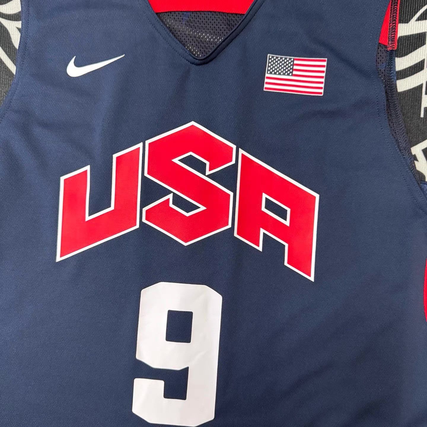 Nike WADE No.9 Dream Team Olympic Jersey Q10 Size US XXL / EU 58 / 5 - 3 Thumbnail