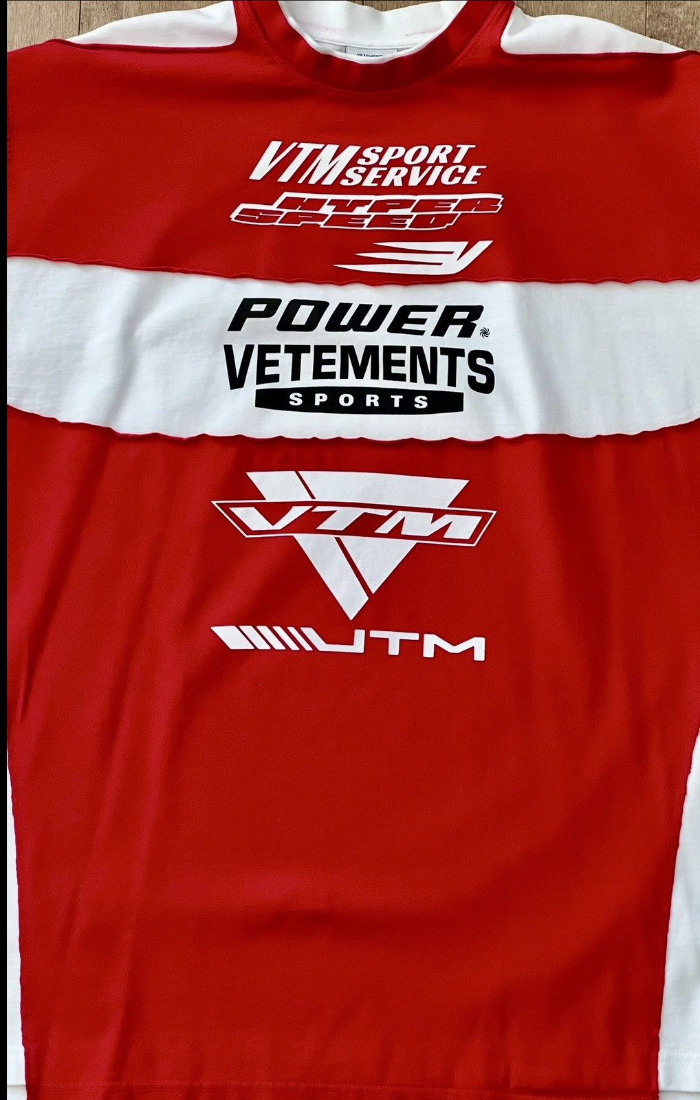Vetements New Limited Edition Layered Stitched Overlay Long Sleeved T Size US M / EU 48-50 / 2 - 11 Thumbnail