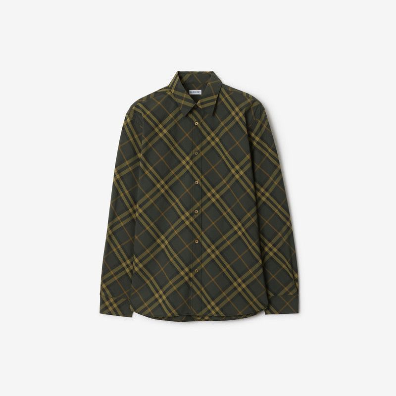 Burberry o1w1db10226 Check Cotton Shirt In Multicolor Size US S / EU 44-46 / 1 - 1 Thumbnail