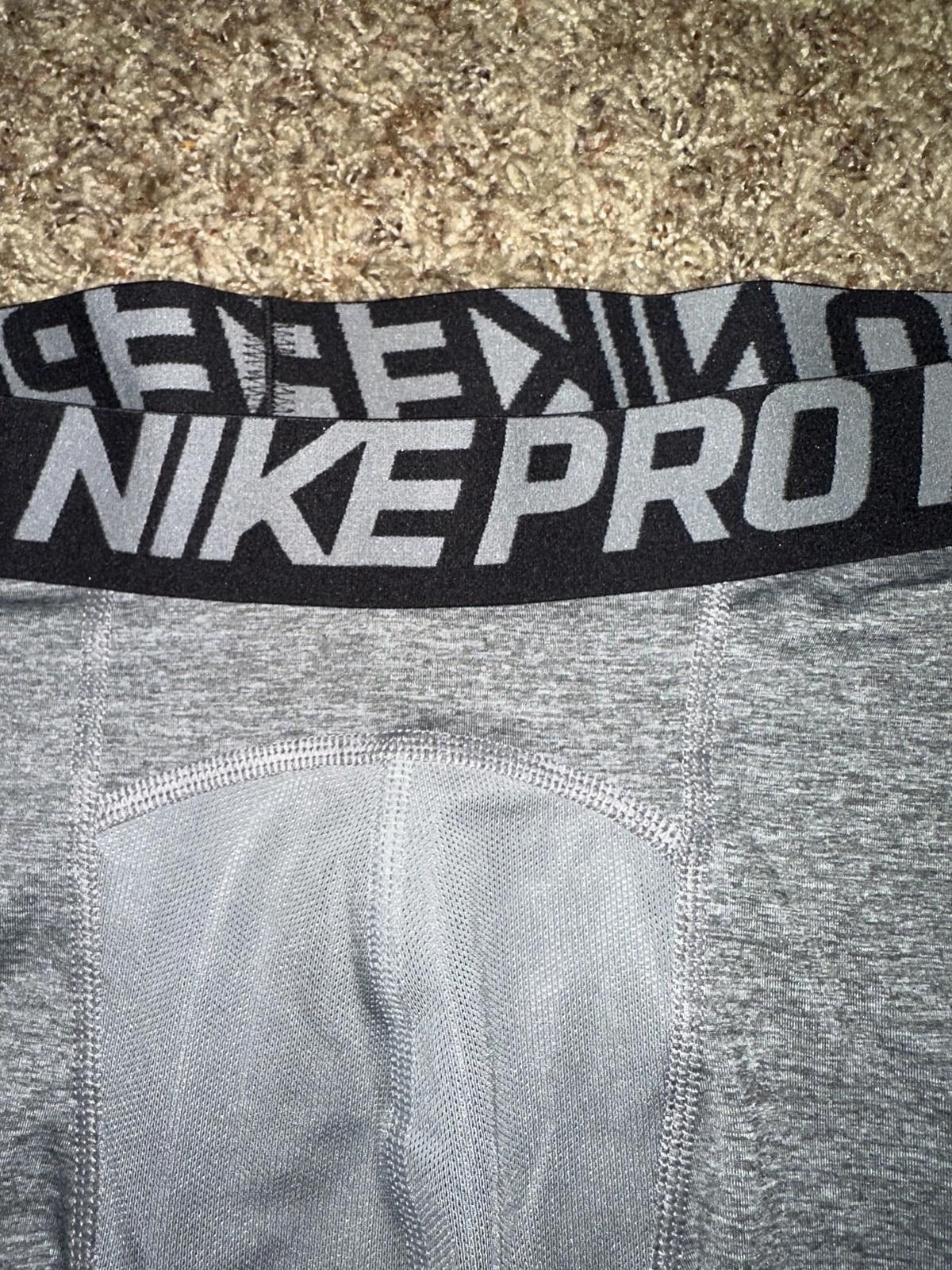 Nike Nike Pro Mens Hypercool 6" CompressionGrey Training Short Size US 36 / EU 52 - 3 Thumbnail