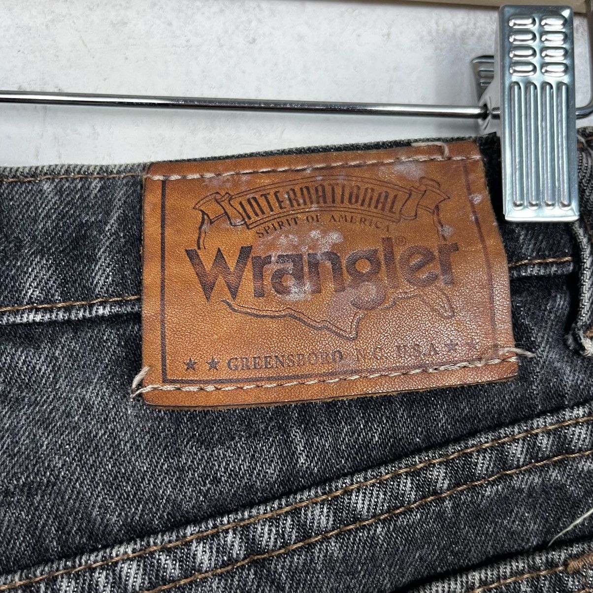 Wrangler Vintage Wrangler Black Denim Jeans Size 28" / US 6 / IT 42 - 20 Thumbnail