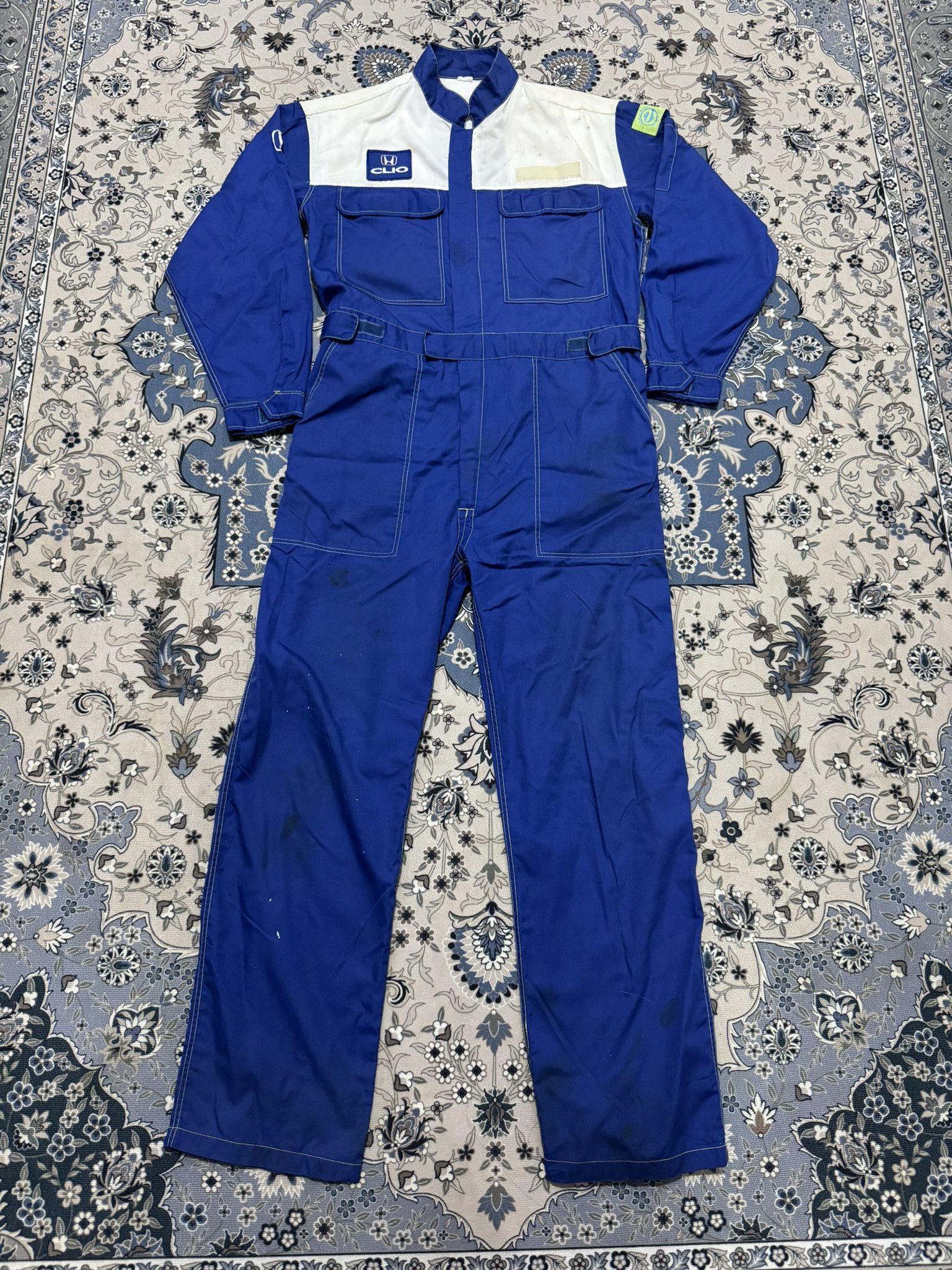 Sports Specialties × Vintage Vintage Honda Clio Mechanic Coverall Mugen Trd Size US 38 / EU 54 - 1 Thumbnail