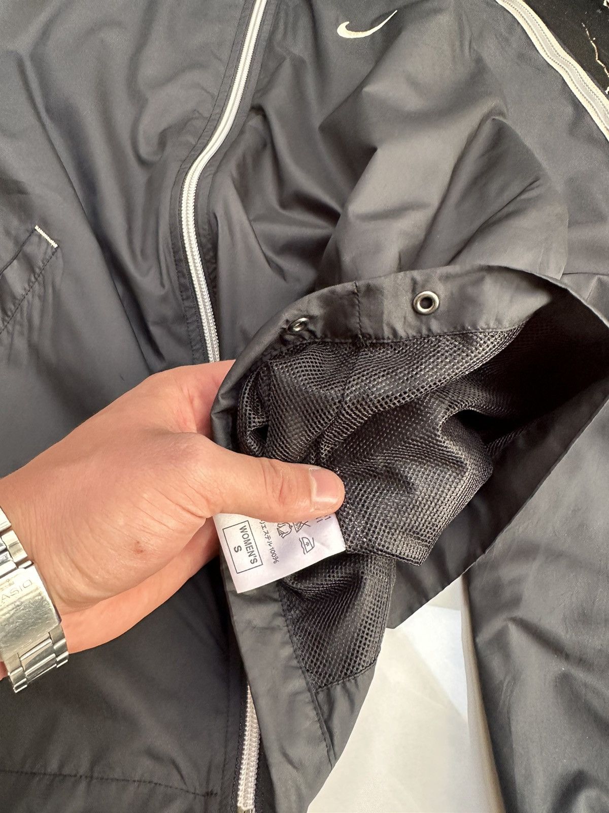 Nike × Vintage NIKE VINTAGE DOUBLE LOGO STREETWEAR LIGHT JACKET Size US S / EU 44-46 / 1 - 7 Thumbnail