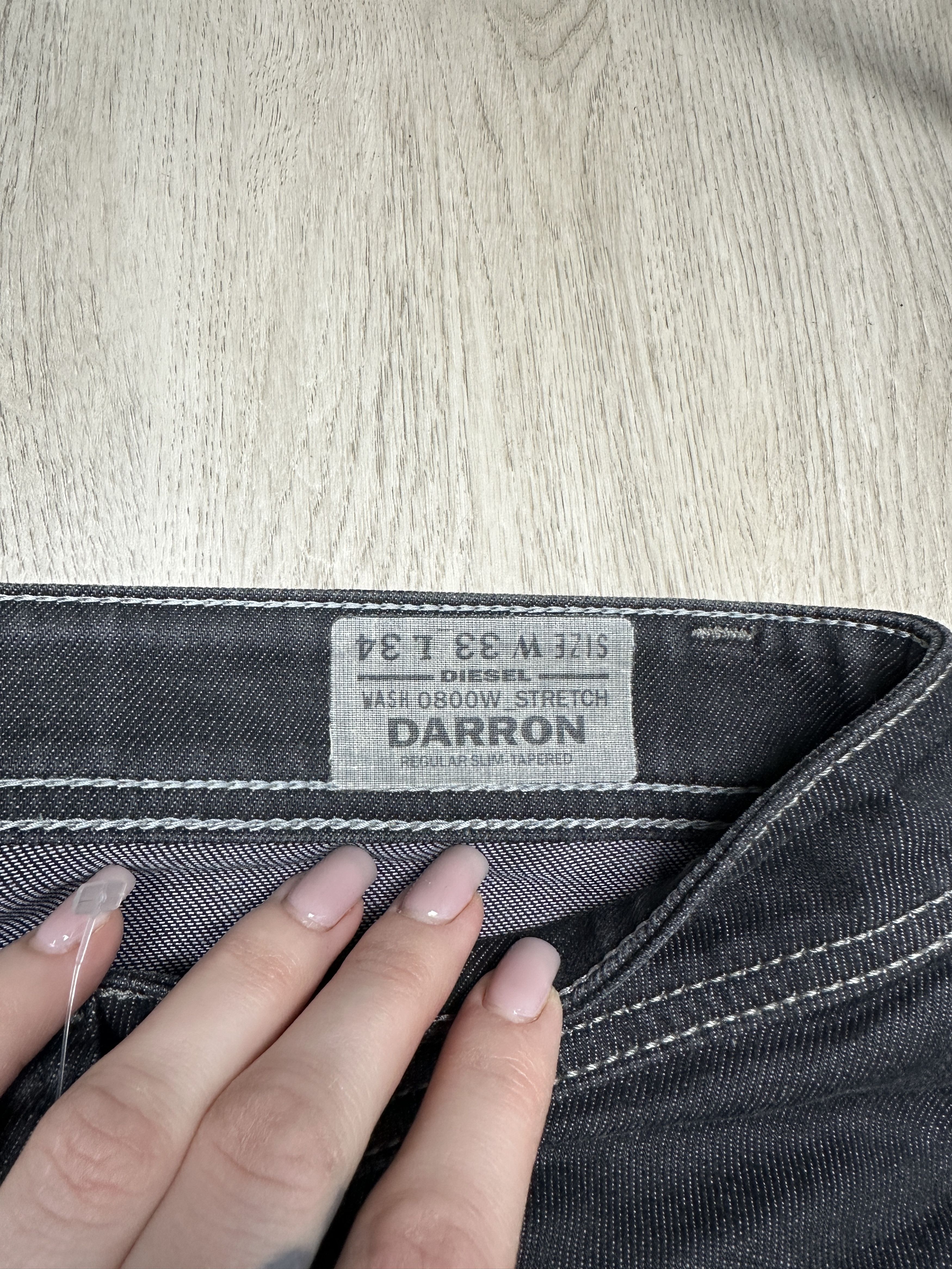 Diesel Diesel Darron Mens Denim Pants Jeans Size US 31 - 3 Thumbnail
