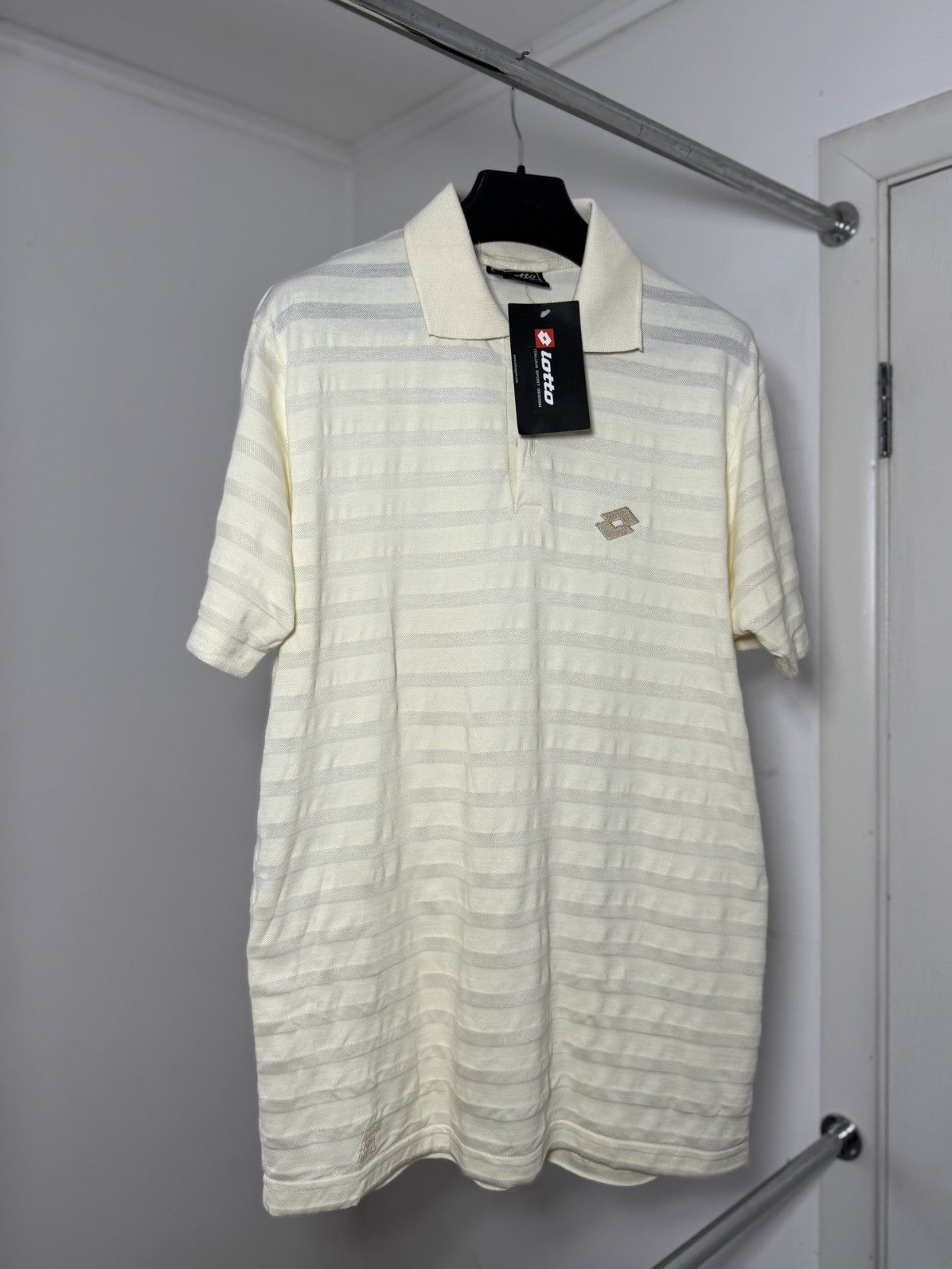Lotto Sport Vintage Lotto Polo Shirt New With Tags Size US L / EU 52-54 / 3 - 3 Thumbnail