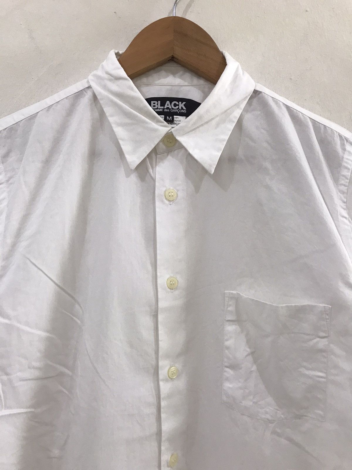 Comme des Garcons Black Comme des garcons Black White Shirt Size US M / EU 48-50 / 2 - 3 Thumbnail