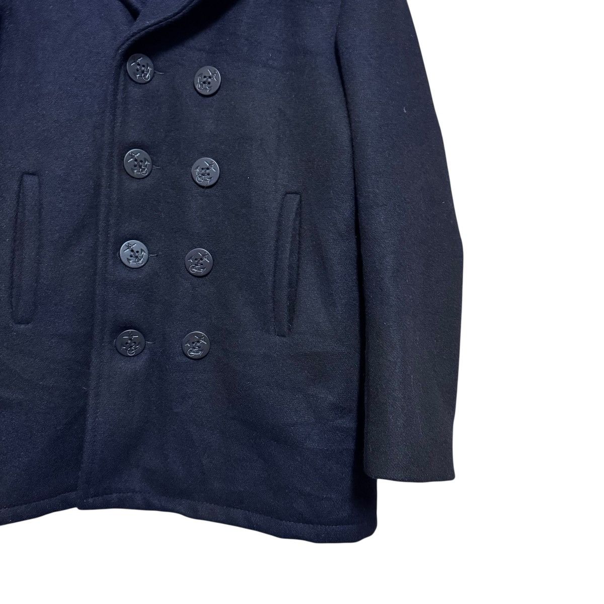 Schott Vintage Schott NYC U.S 740N Pea Jacket Melton Heavyweight Size US M / EU 48-50 / 2 - 8 Thumbnail