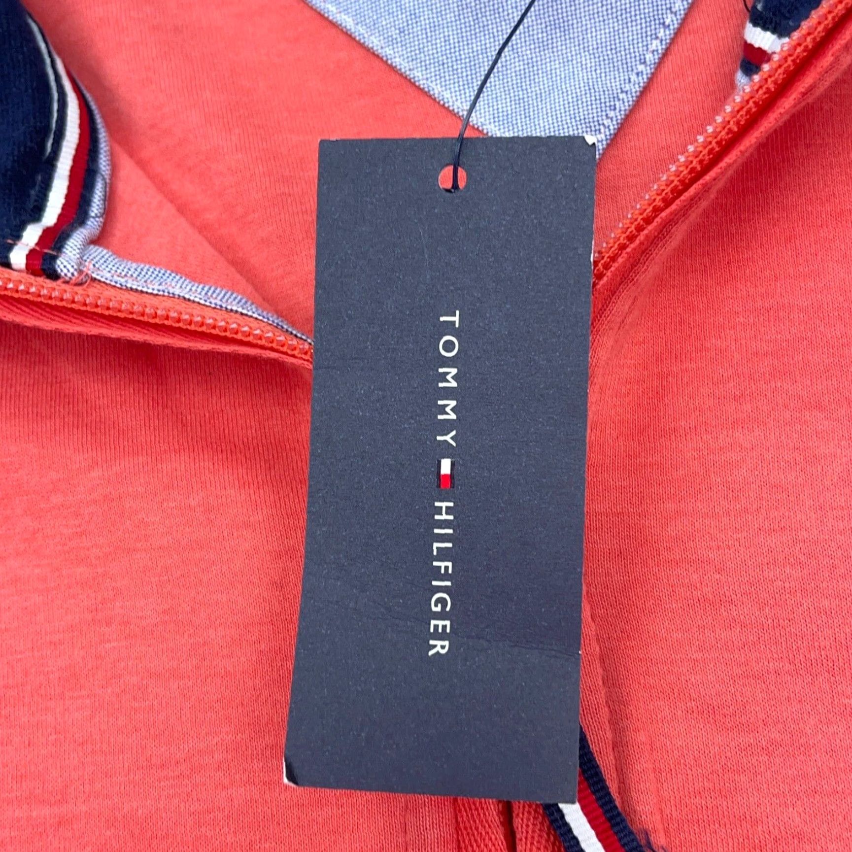 Tommy Hilfiger Tommy Hilfiger Sweater Men Large Pink Pullover 1/4 Zip Knit Vintage Modern Classic Golf Sweatshirt Size US L / EU 52-54 / 3 - 5 Thumbnail