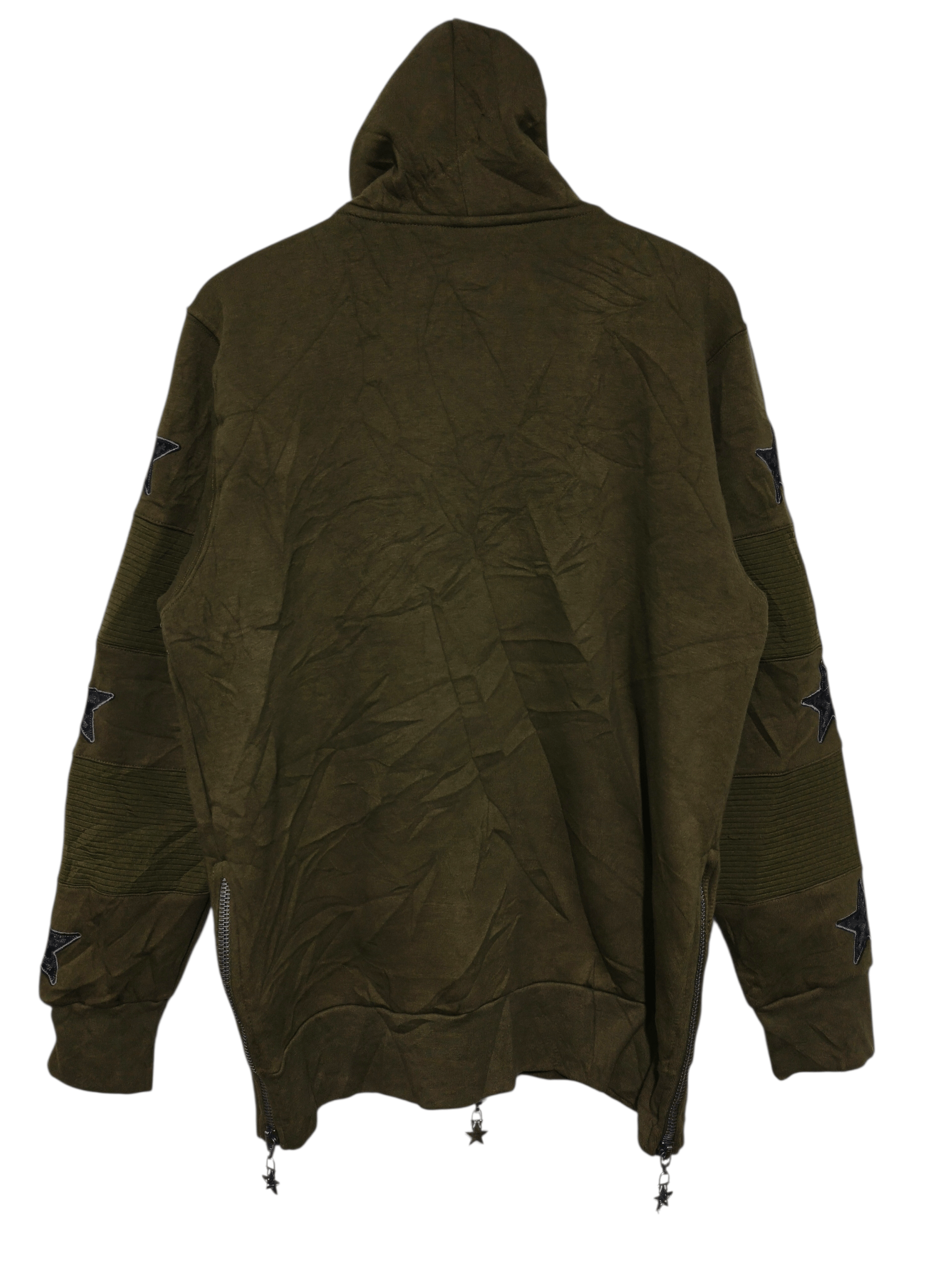 A&G Rock A&G Rock Couture full zip hoodie greend army Size US L / EU 52-54 / 3 - 9 Thumbnail