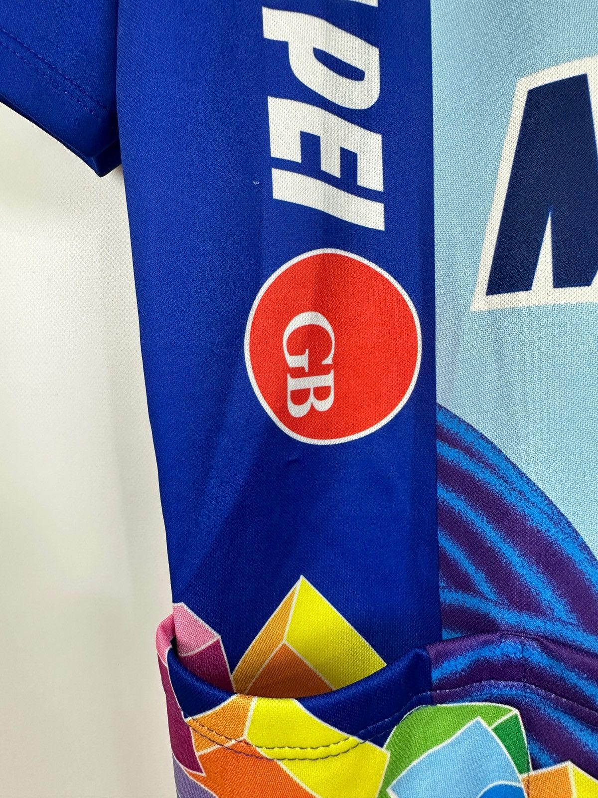 Vintage 1997 Vintage Mapei GB Paris-Roubaix Cycling Jersey Size US XL / EU 56 / 4 - 23 Thumbnail