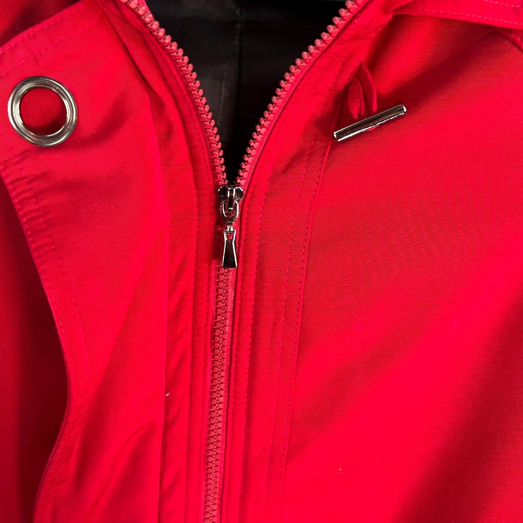 Vintage Fleet Street LTD Full Zip Red Winter Parka Jacket Size Small Women Size S / US 4 / IT 40 - 3 Thumbnail