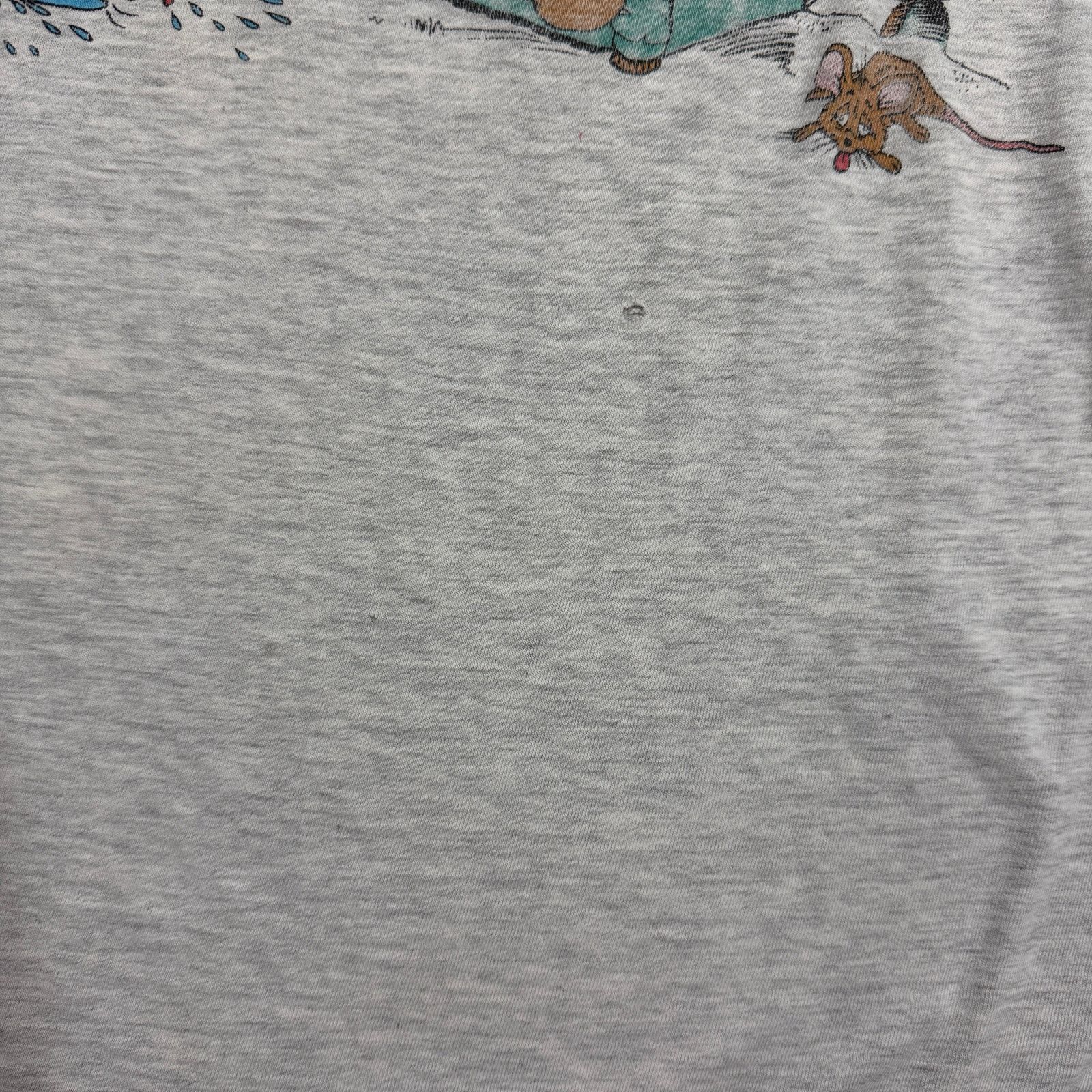 Vintage Vintage Michigan Who Farted? Shirt XL Gray Distressed Humor Size US XL / EU 56 / 4 - 6 Thumbnail