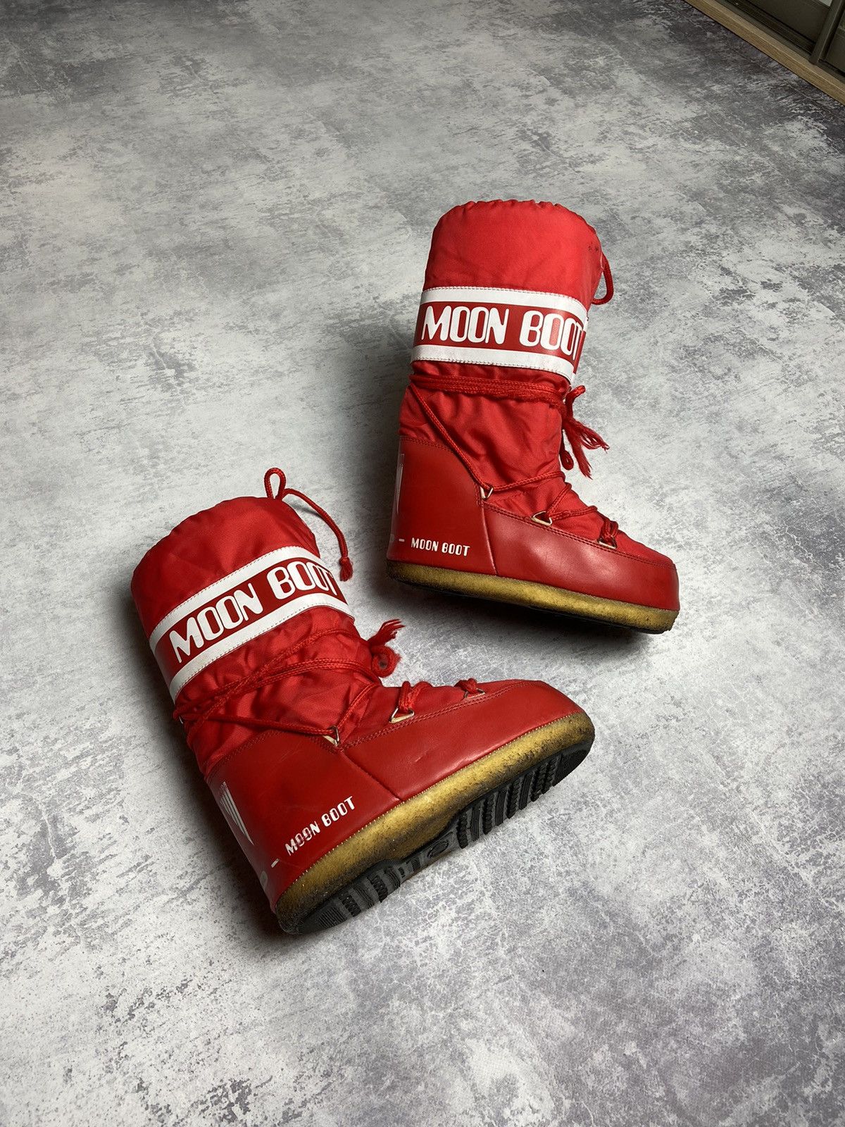 正規店購入 MOONBOOT レッドブーツ y2k