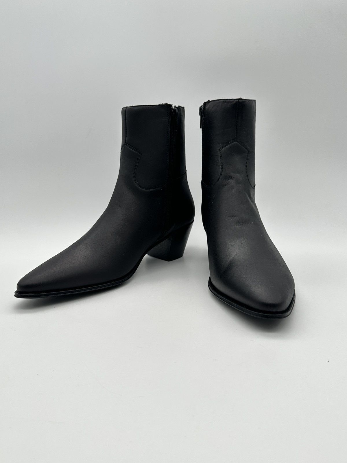 Celine Leather Ankle Boots. Size 40 Size US 7 / EU 40 - 4 Thumbnail