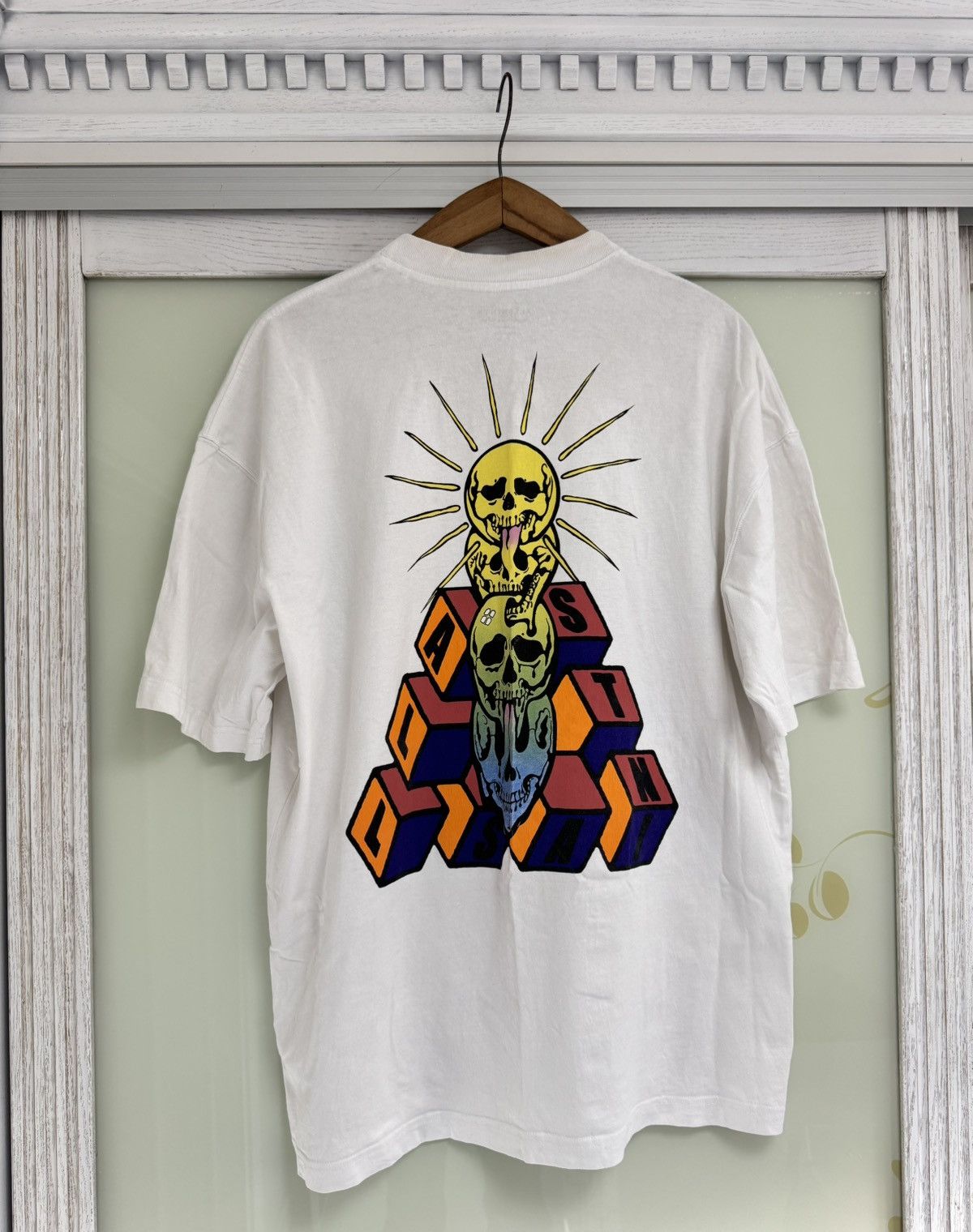 Allsaints Allsaints Plateau Oversized Graphic Print Tee Skull T-shirt Size US M / EU 48-50 / 2 - 1 Thumbnail